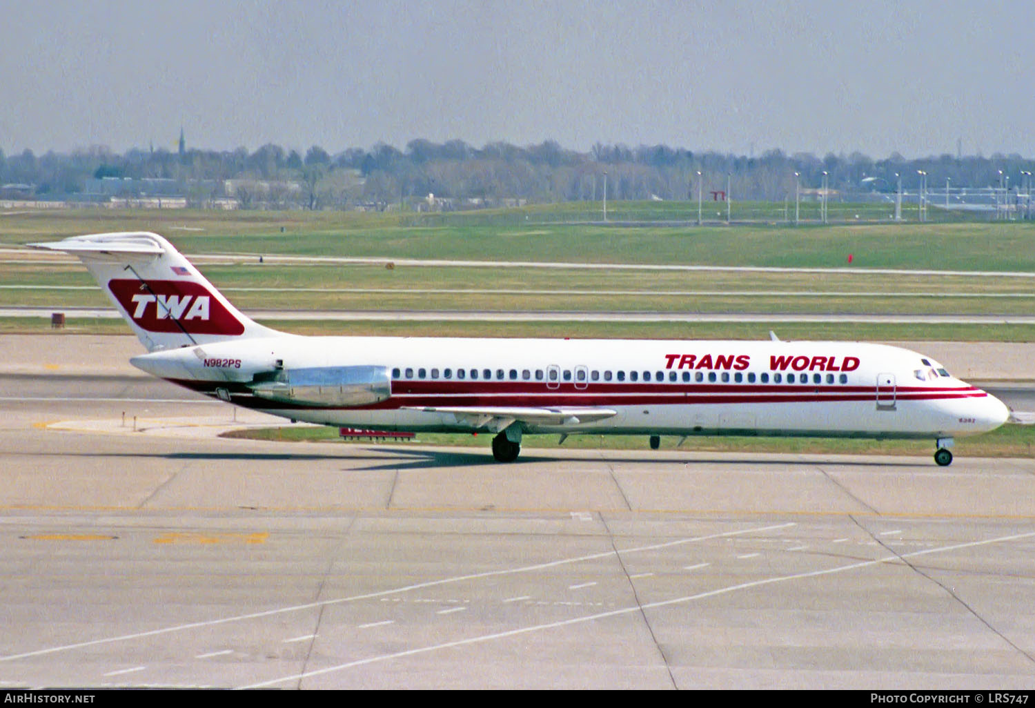 Aircraft Photo of N982PS | McDonnell Douglas DC-9-31 | Trans World Airlines - TWA | AirHistory.net #238337