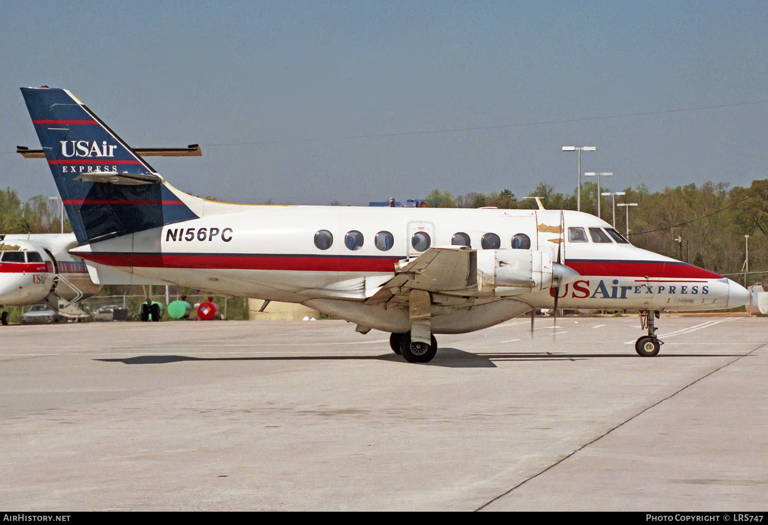 Aircraft Photo of N156PC | British Aerospace BAe-3101 Jetstream 31 | USAir Express | AirHistory.net #238345