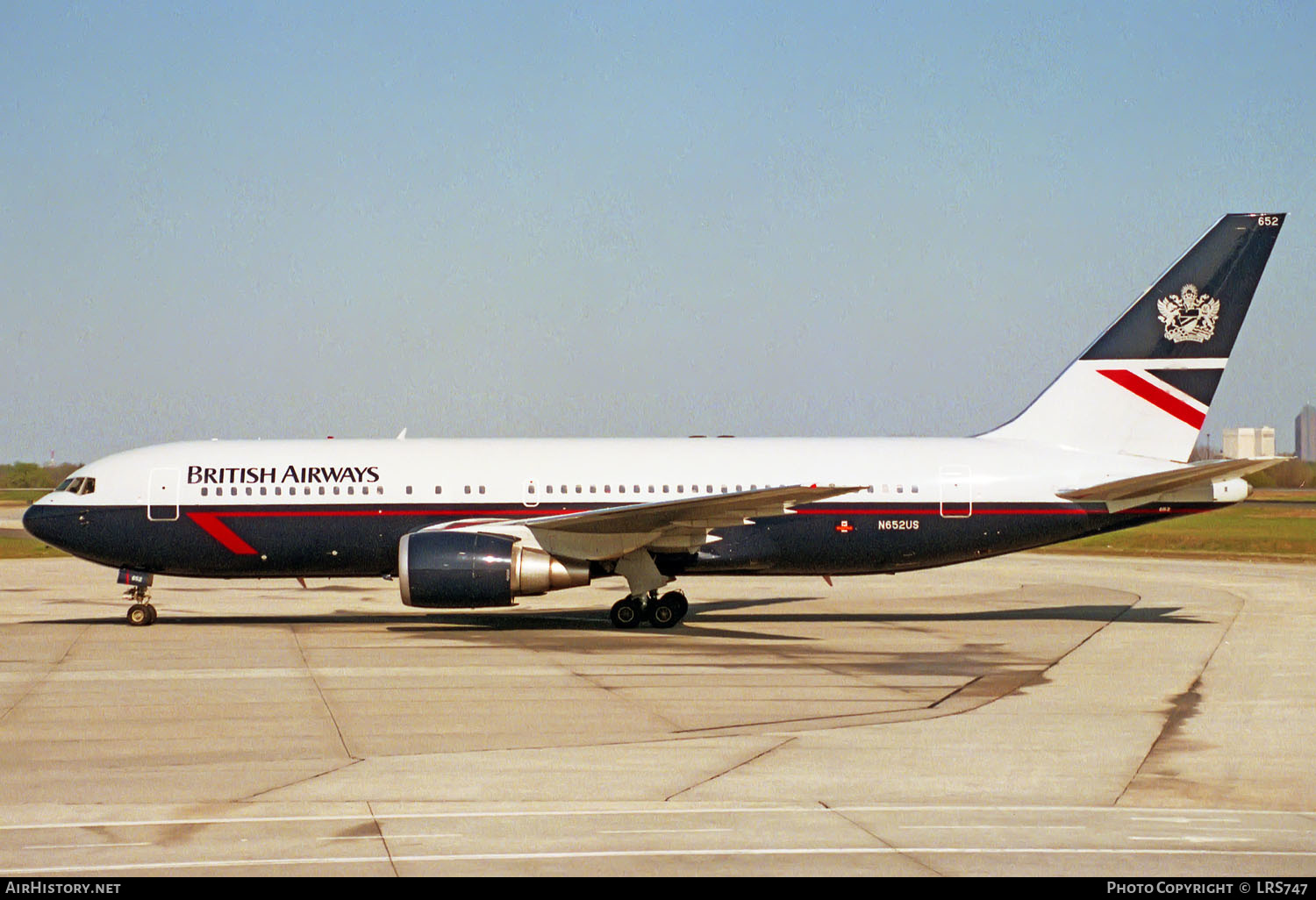 Aircraft Photo of N652US | Boeing 767-2B7/ER | British Airways | AirHistory.net #238354