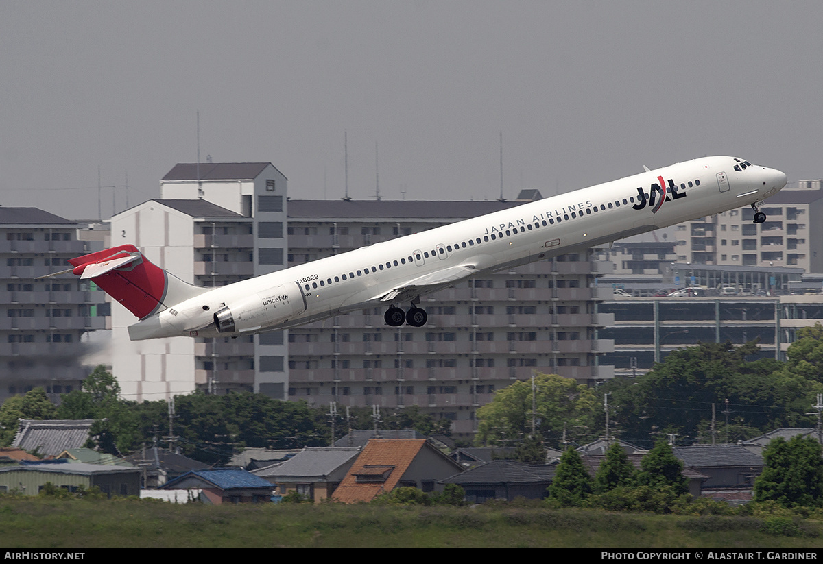 Aircraft Photo of JA8029 | McDonnell Douglas MD-90-30 | Japan Airlines - JAL | AirHistory.net #238365