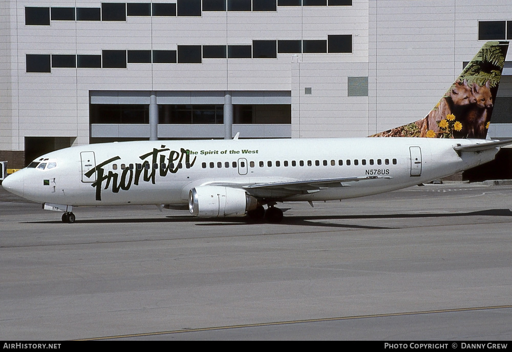 Aircraft Photo of N578US | Boeing 737-301 | Frontier Airlines | AirHistory.net #238371