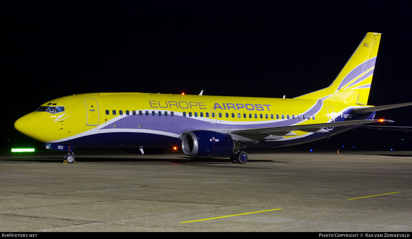 Aircraft Photo of F-GIXD | Boeing 737-33A(QC) | Europe Airpost | AirHistory.net #238384
