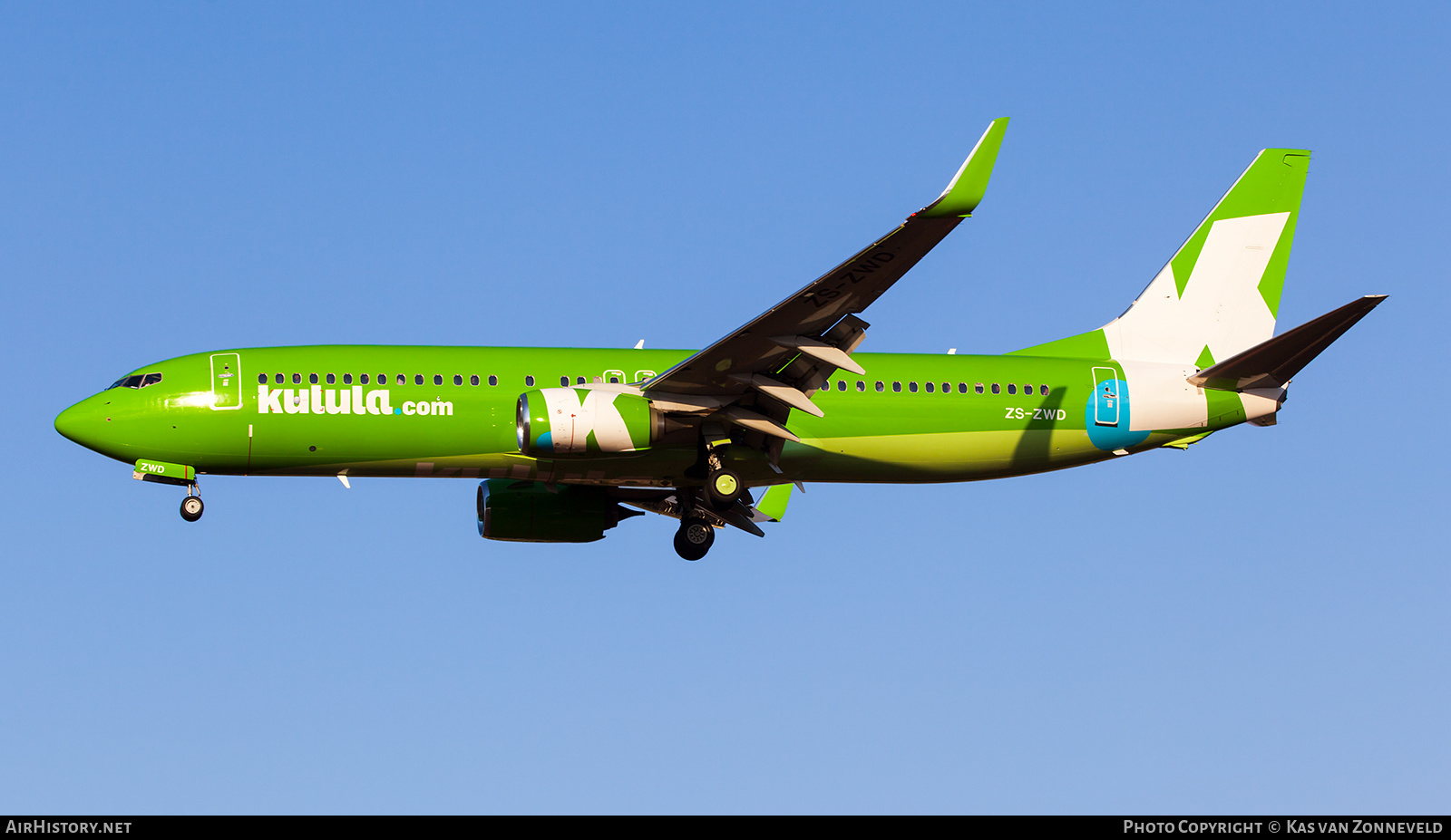 Aircraft Photo of ZS-ZWD | Boeing 737-8LD | Kulula | AirHistory.net #238386