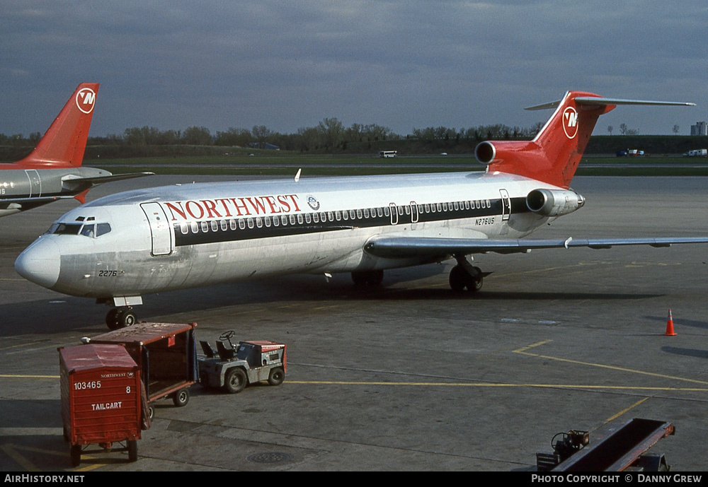 Aircraft Photo of N276US | Boeing 727-251 | Northwest Airlines | AirHistory.net #238405
