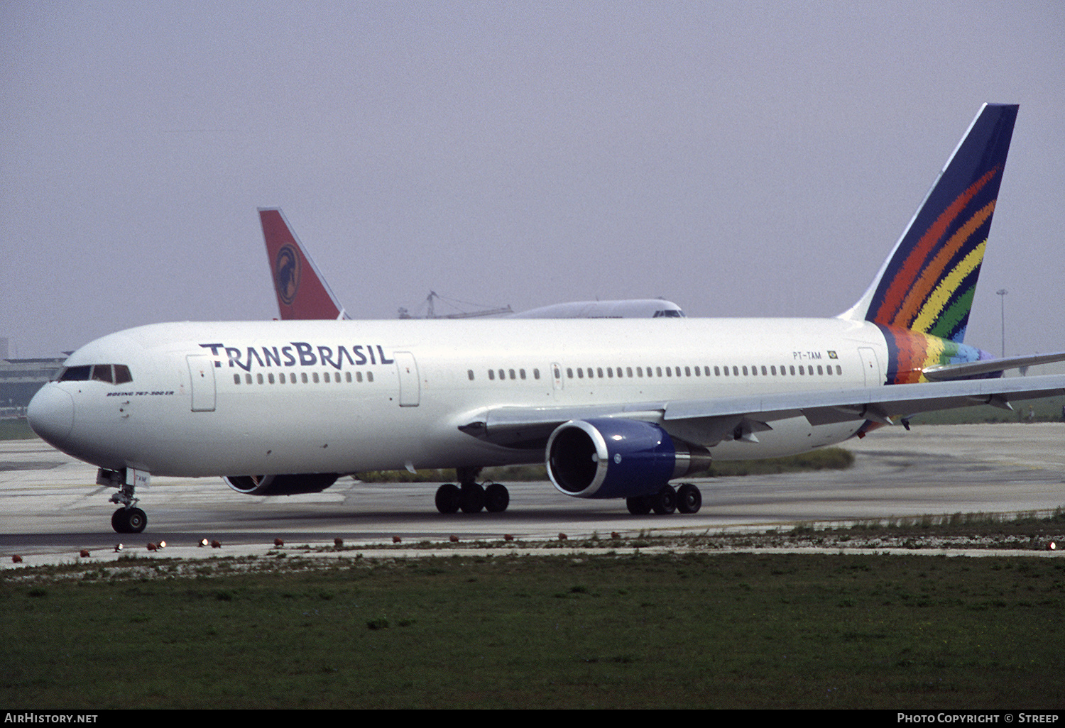 Aircraft Photo of PT-TAM | Boeing 767-3P6/ER | TransBrasil | AirHistory.net #238407