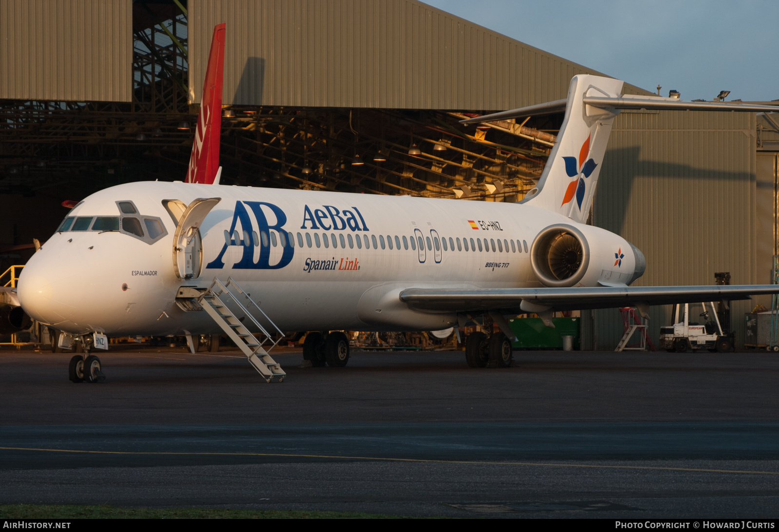 Aircraft Photo of EC-HNZ | Boeing 717-2CM | AeBal | AirHistory.net #238411