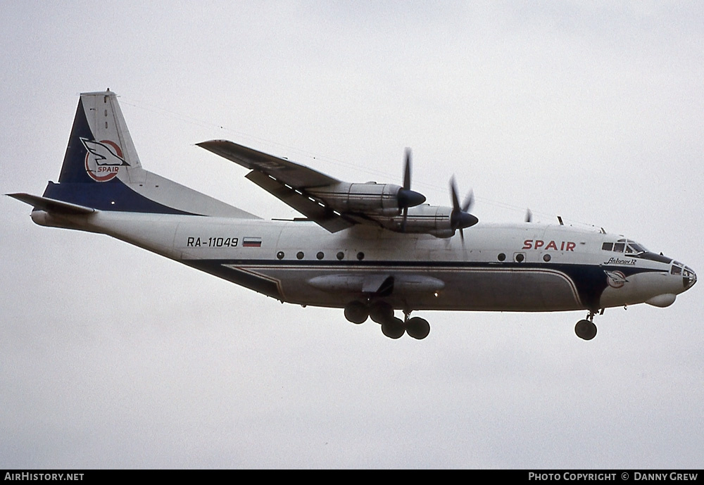 Aircraft Photo of RA-11049 | Antonov An-12TB | SPAIR Air Transport Corporation | AirHistory.net #238418