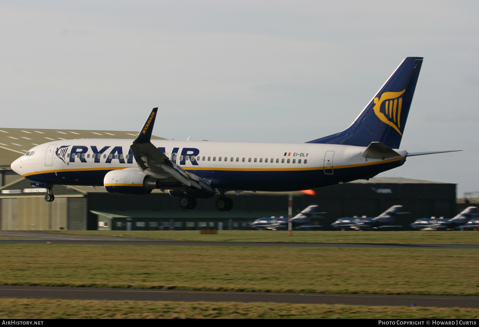 Aircraft Photo of EI-DLV | Boeing 737-8AS | Ryanair | AirHistory.net #238433