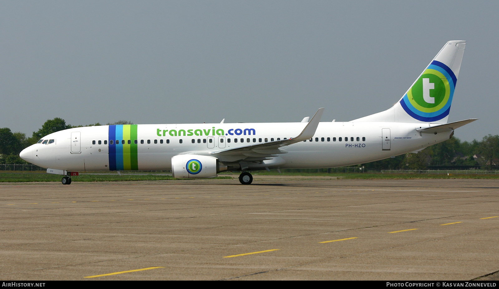 Aircraft Photo of PH-HZO | Boeing 737-8K2 | Transavia | AirHistory.net #238450