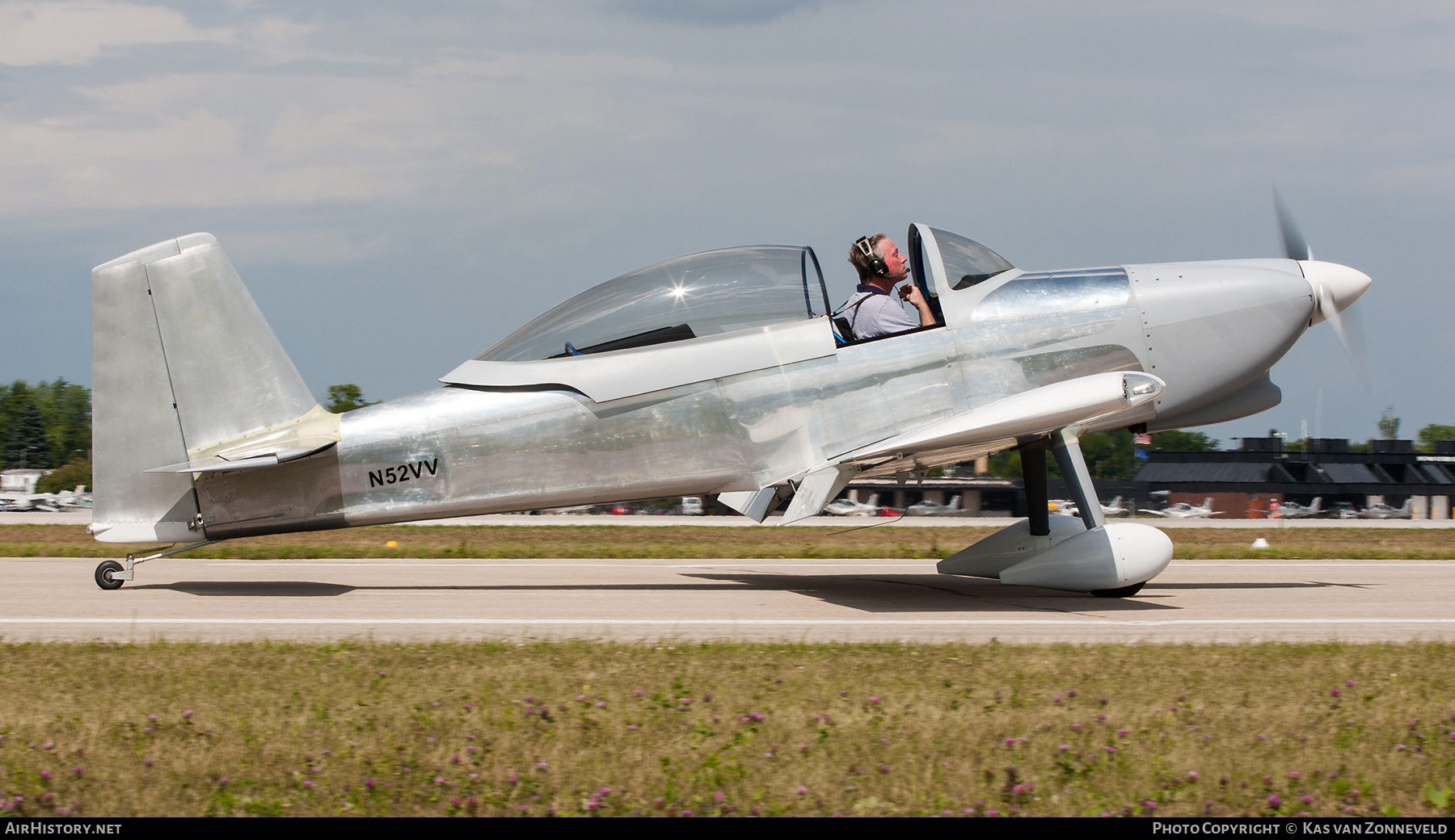 Aircraft Photo of N52VV | Van's RV-8 | AirHistory.net #238455