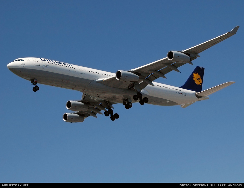 Aircraft Photo of D-AIGO | Airbus A340-313 | Lufthansa | AirHistory.net #238458