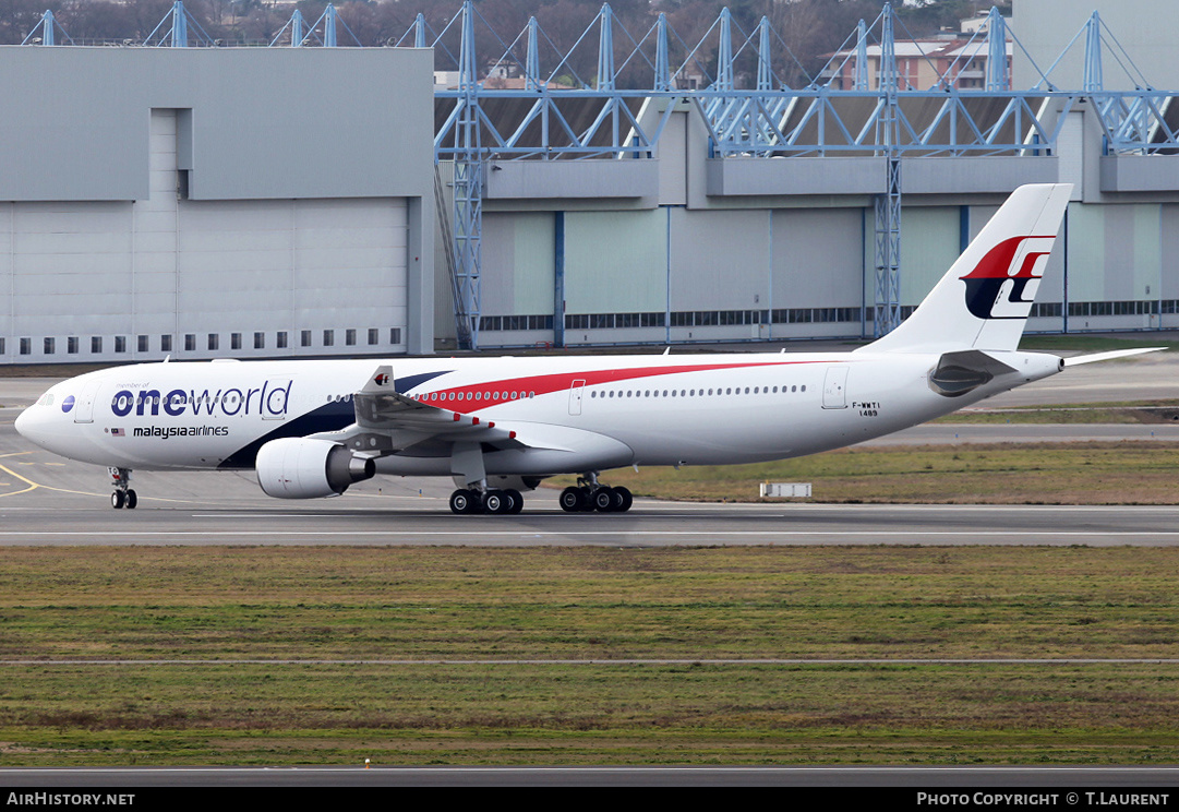 Aircraft Photo of F-WWTI | Airbus A330-323 | Malaysia Airlines | AirHistory.net #238462