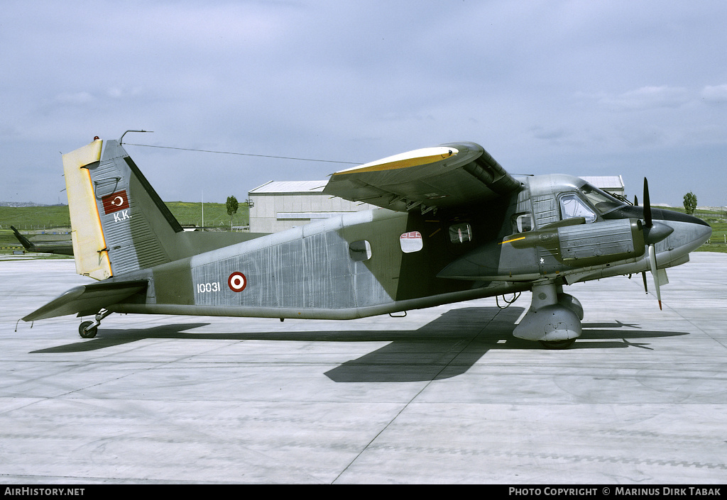 Aircraft Photo of 10031 | Dornier Do-28D-2 Skyservant | Turkey - Army | AirHistory.net #238496