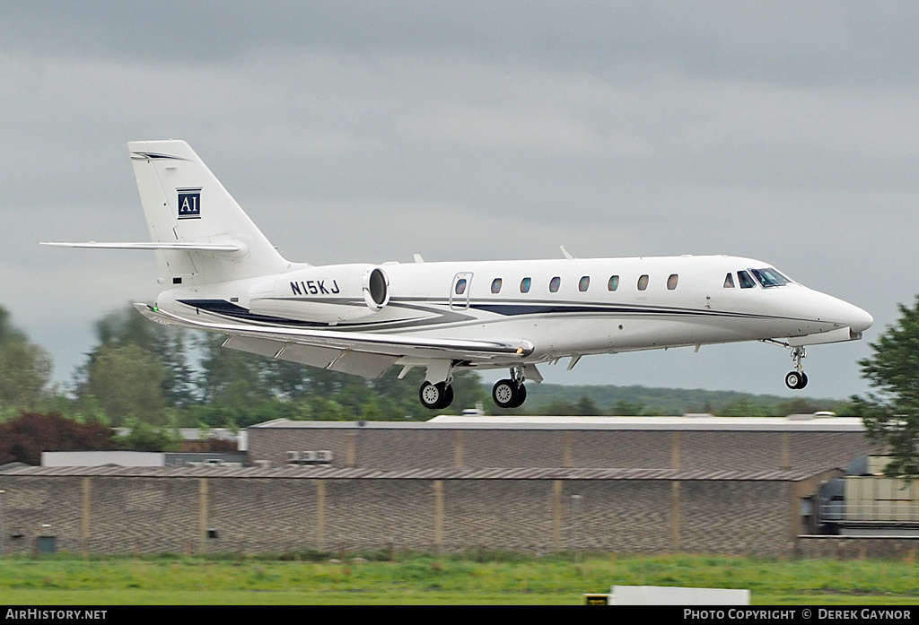 Aircraft Photo of N15KJ | Cessna 680 Citation Sovereign+ | AirHistory.net #238501