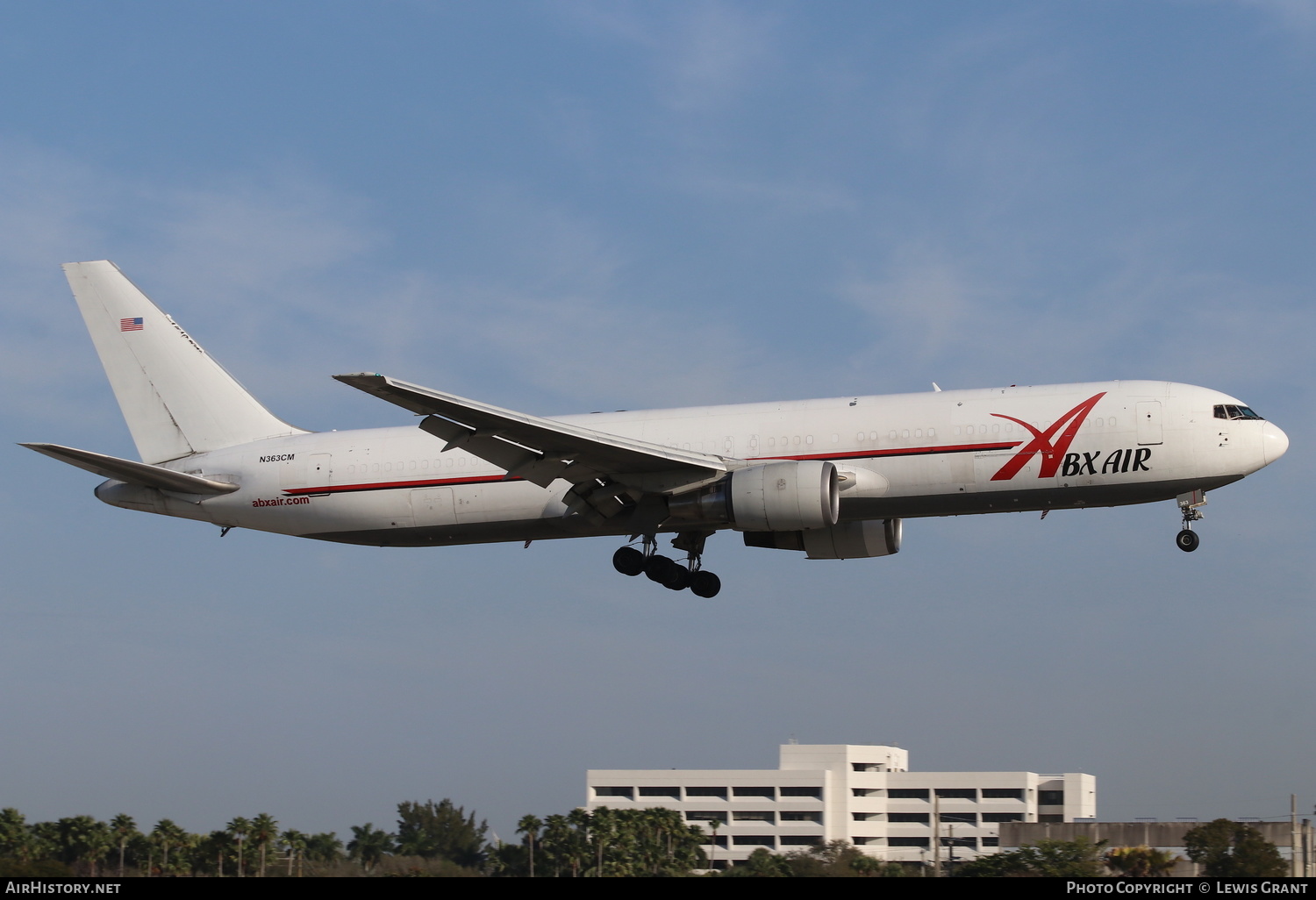 Aircraft Photo of N363CM | Boeing 767-338/ER(BDSF) | ABX Air | AirHistory.net #238502