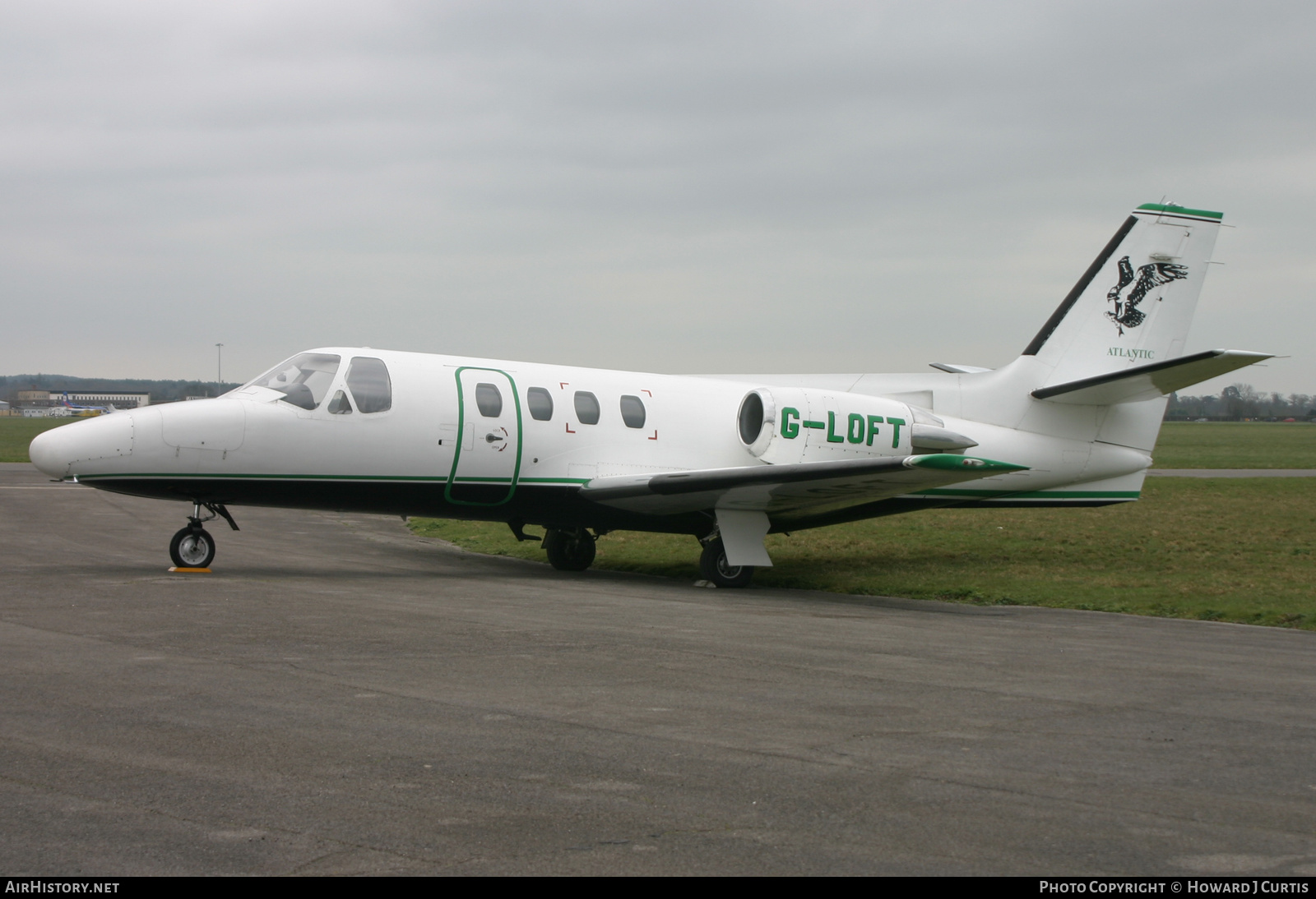 Aircraft Photo of G-LOFT | Cessna 500 Citation I | Atlantic Air Transport | AirHistory.net #238503
