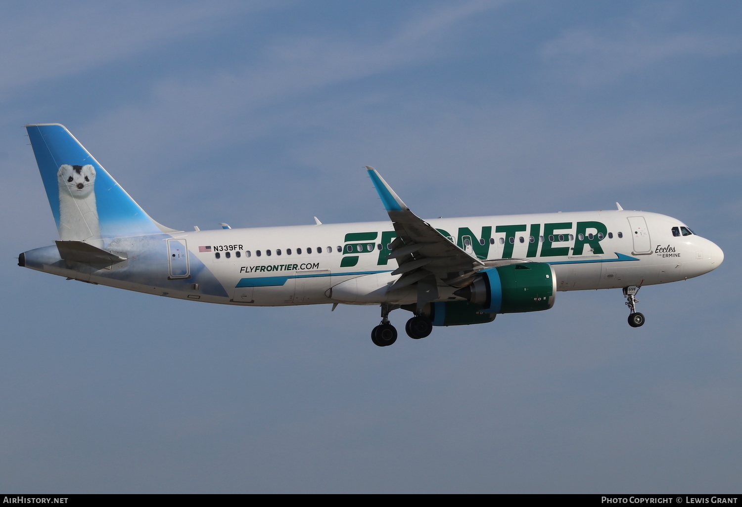 Aircraft Photo of N339FR | Airbus A320-251N | Frontier Airlines | AirHistory.net #238505