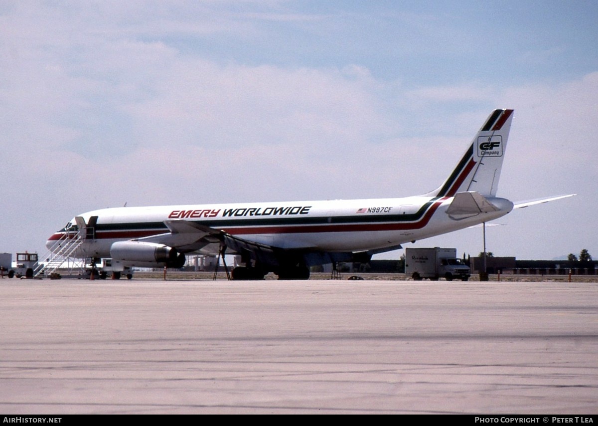Aircraft Photo of N997CF | McDonnell Douglas DC-8-62(F) | Emery Worldwide | AirHistory.net #238506