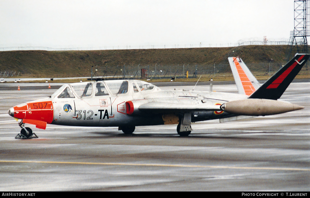 Aircraft Photo of 507 | Fouga CM-170R Magister | France - Air Force | AirHistory.net #238509