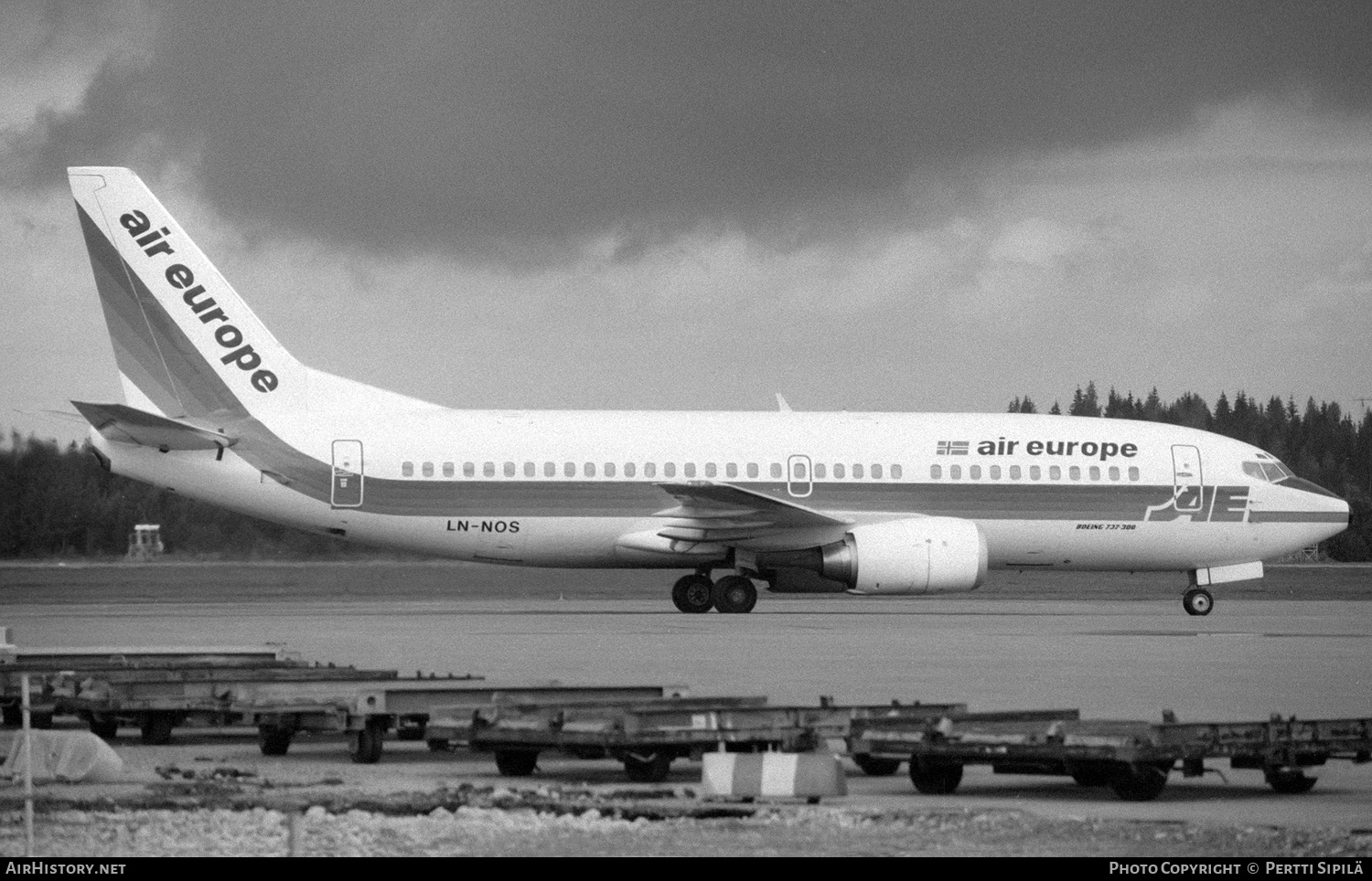 Aircraft Photo of LN-NOS | Boeing 737-33A | Air Europe | AirHistory.net #238527