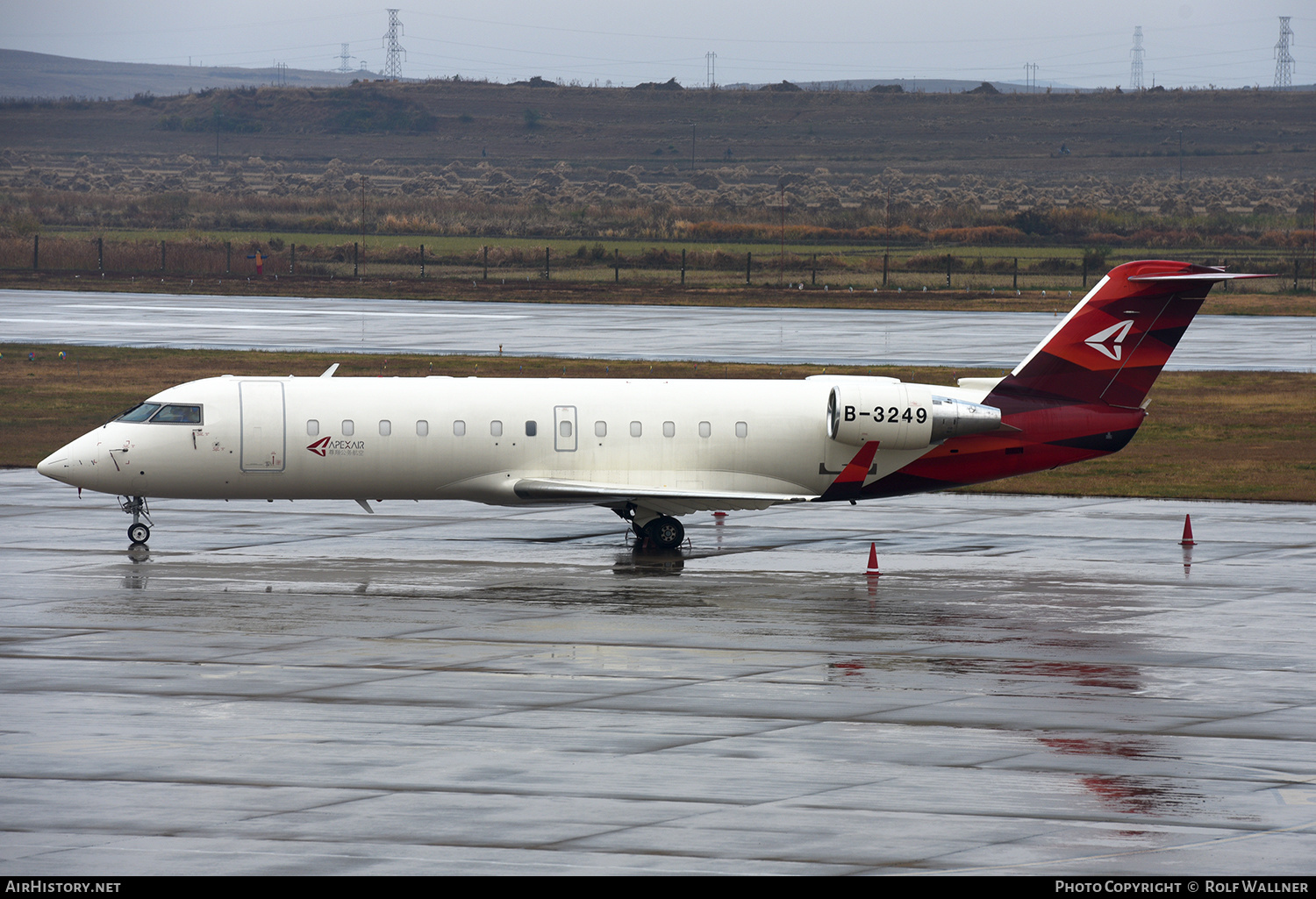 Aircraft Photo of B-3249 | Bombardier CRJ-200LR (CL-600-2B19) | Apex Air | AirHistory.net #238533