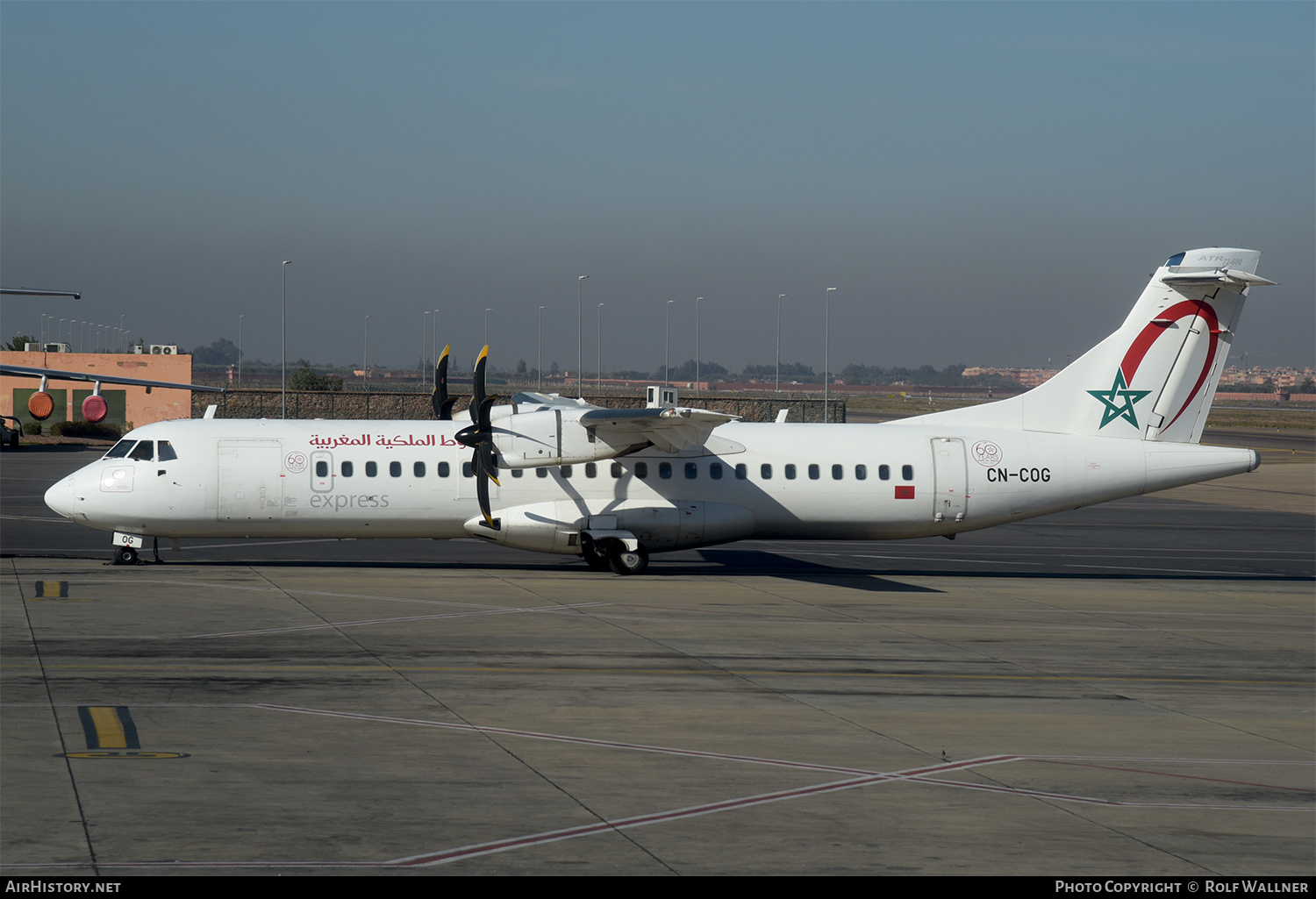 Aircraft Photo of CN-COG | ATR ATR-72-600 (ATR-72-212A) | Royal Air Maroc Express | AirHistory.net #238547