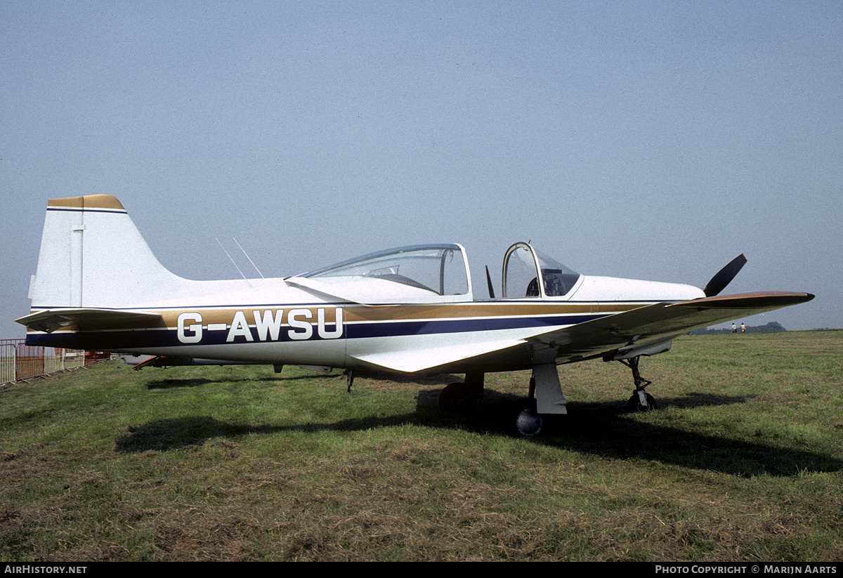 Aircraft Photo of G-AWSU | Laverda F.8L Falco 4 | AirHistory.net #238548