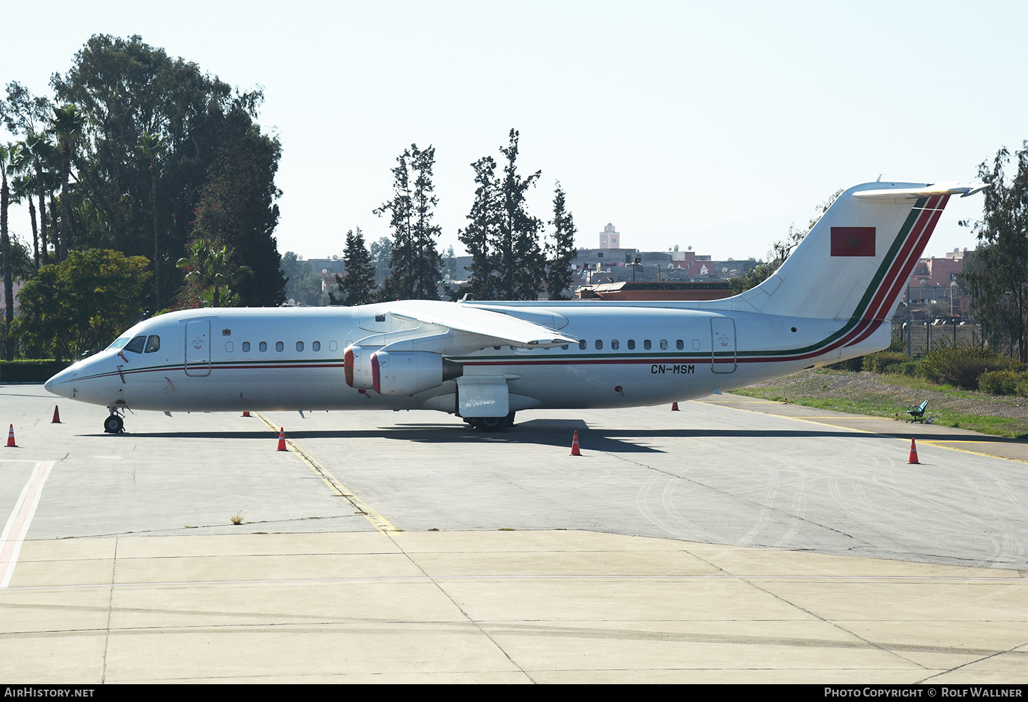 Aircraft Photo of CN-MSM | BAE Systems Avro 146-RJ100 | Kingdom of Morocco | AirHistory.net #238550