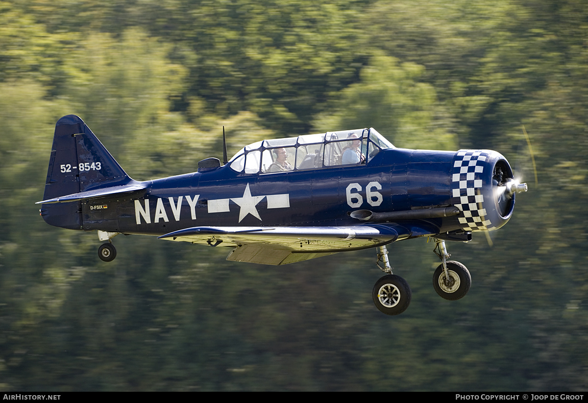 Aircraft Photo of D-FSIX / 52-8543 | North American T-6J Harvard Mk IV | USA - Navy | AirHistory.net #238554