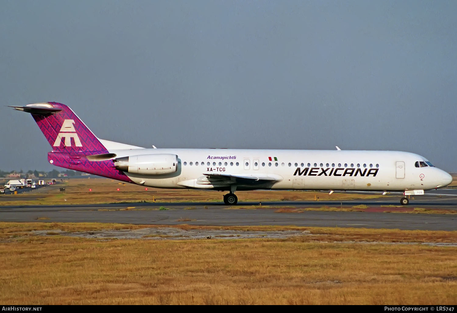 Aircraft Photo of XA-TCG | Fokker 100 (F28-0100) | Mexicana | AirHistory.net #238567