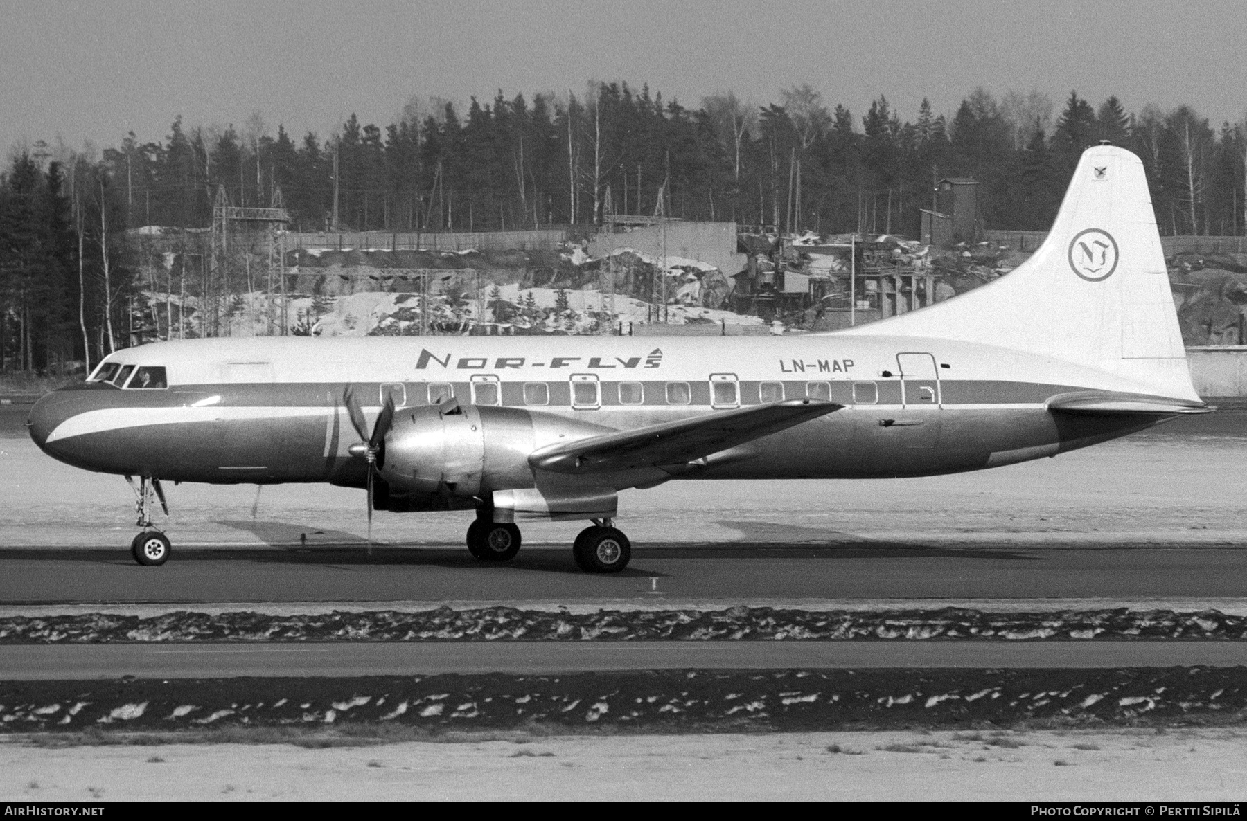 Aircraft Photo of LN-MAP | Convair 440-61 Metropolitan | Nor-Fly | AirHistory.net #238575