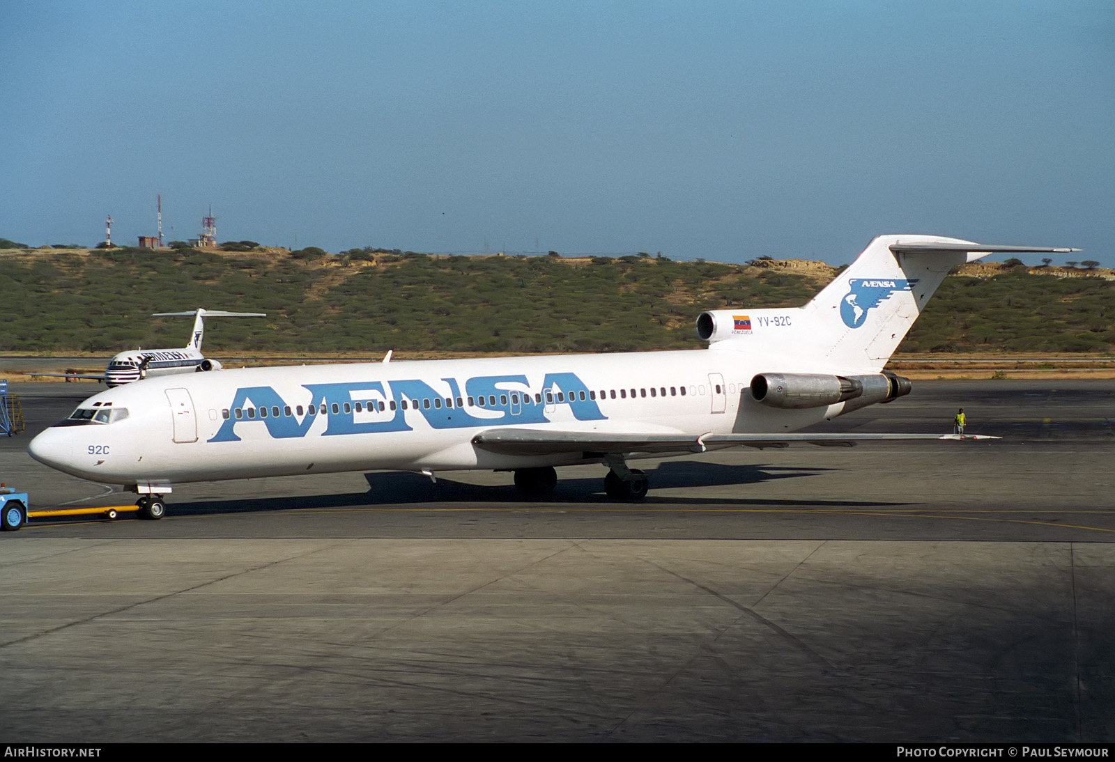 Aircraft Photo of YV-92C | Boeing 727-281/Adv | Avensa - Aerovías Venezolanas | AirHistory.net #238576