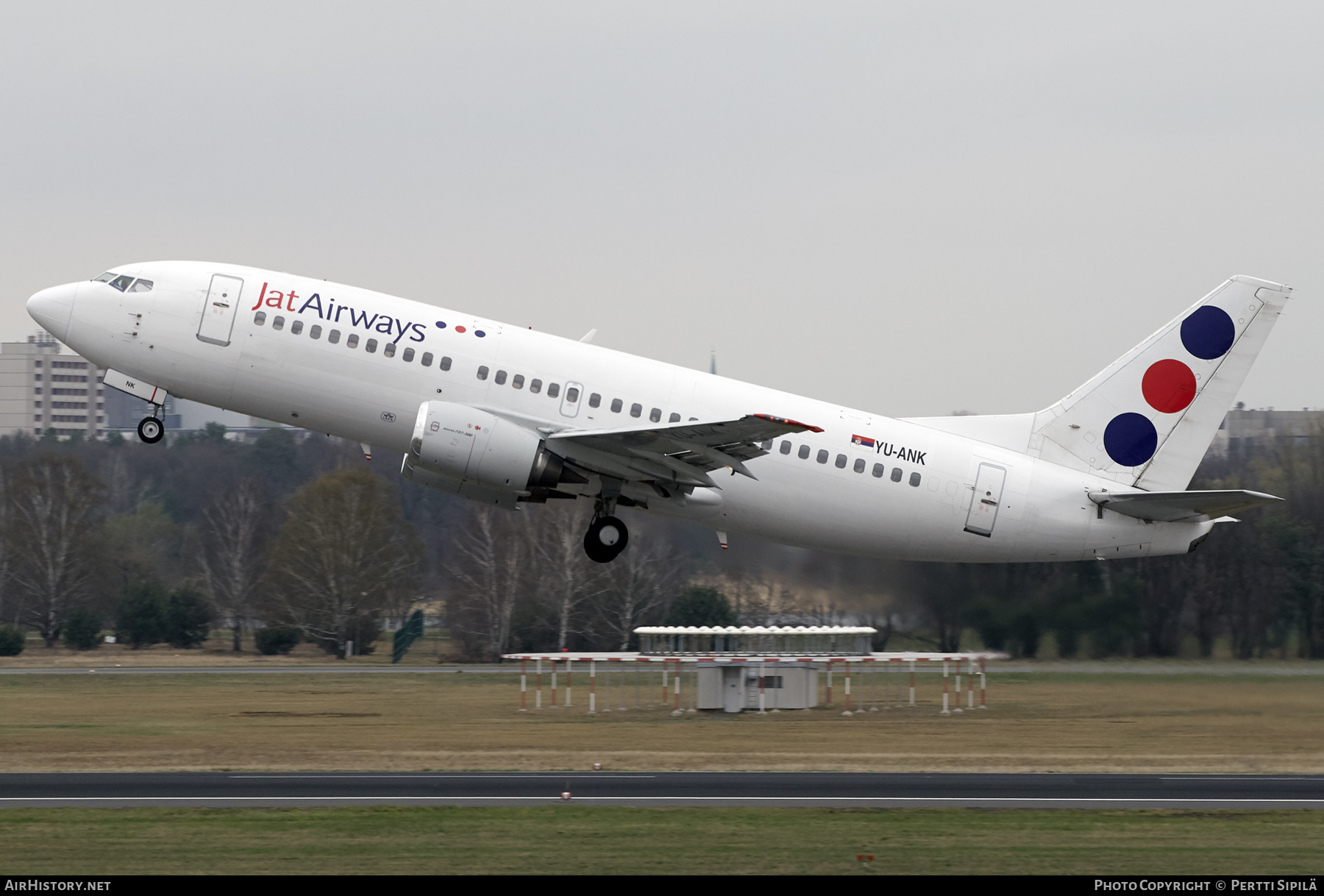Aircraft Photo of YU-ANK | Boeing 737-3H9 | Jat Airways | AirHistory.net #238580