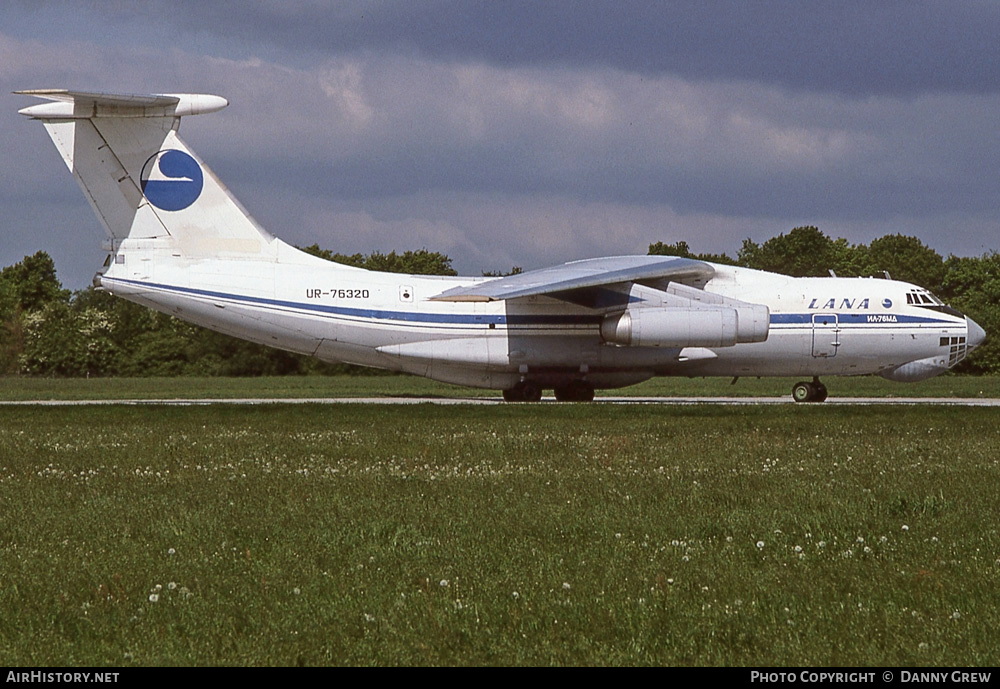 Aircraft Photo of UR-76320 | Ilyushin Il-76MD | LANA Air Company | AirHistory.net #238584