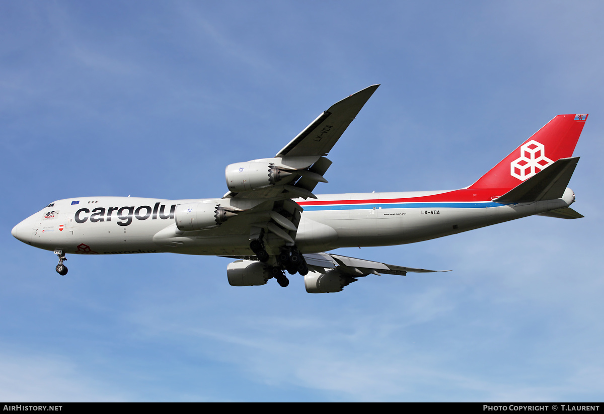 Aircraft Photo of LX-VCA | Boeing 747-8R7F/SCD | Cargolux | AirHistory.net #238585