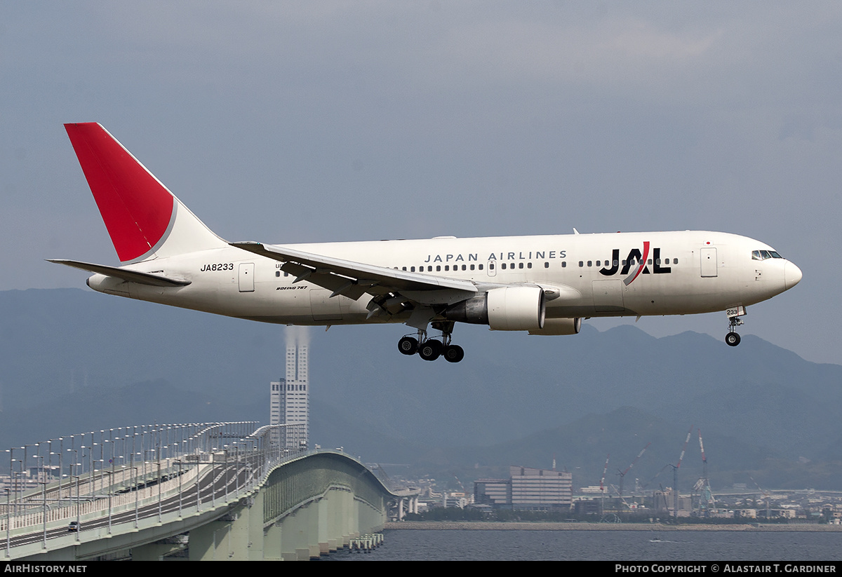 Aircraft Photo of JA8233 | Boeing 767-246 | Japan Airlines - JAL | AirHistory.net #238589