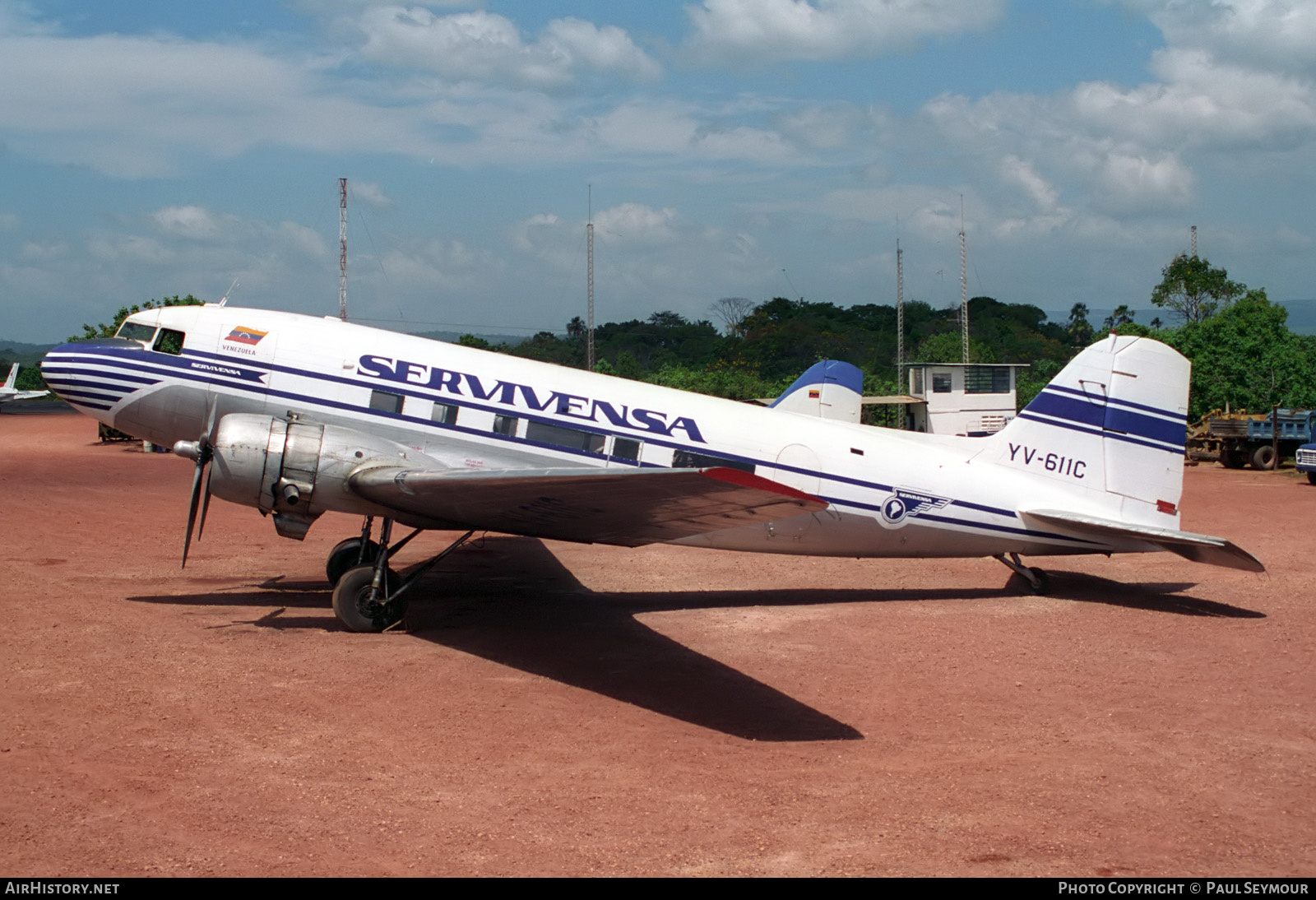 Aircraft Photo of YV-611C | Douglas DC-3A | Servivensa | AirHistory.net #238595