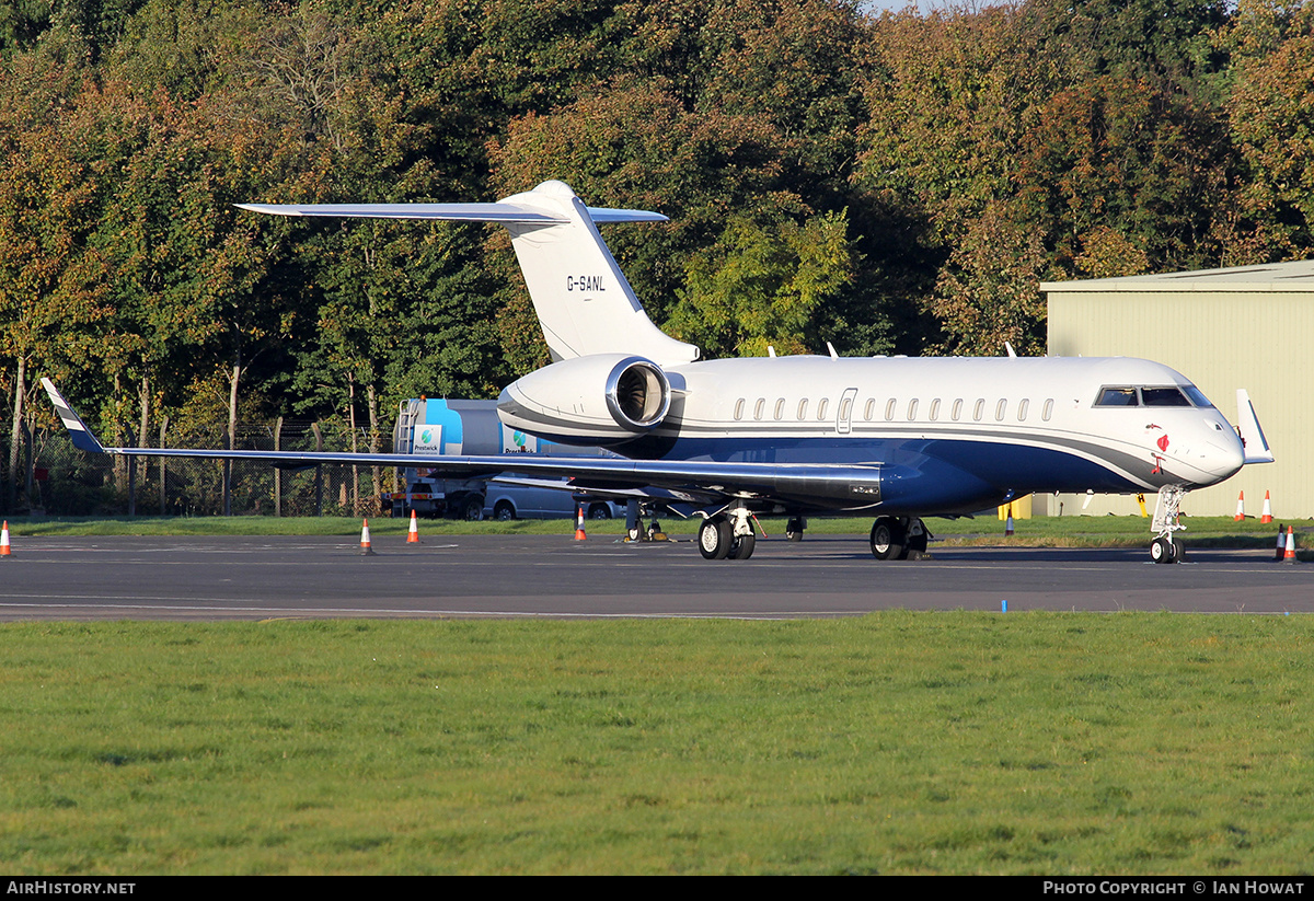 Aircraft Photo of G-SANL | Bombardier Global Express XRS (BD-700-1A10) | AirHistory.net #238597