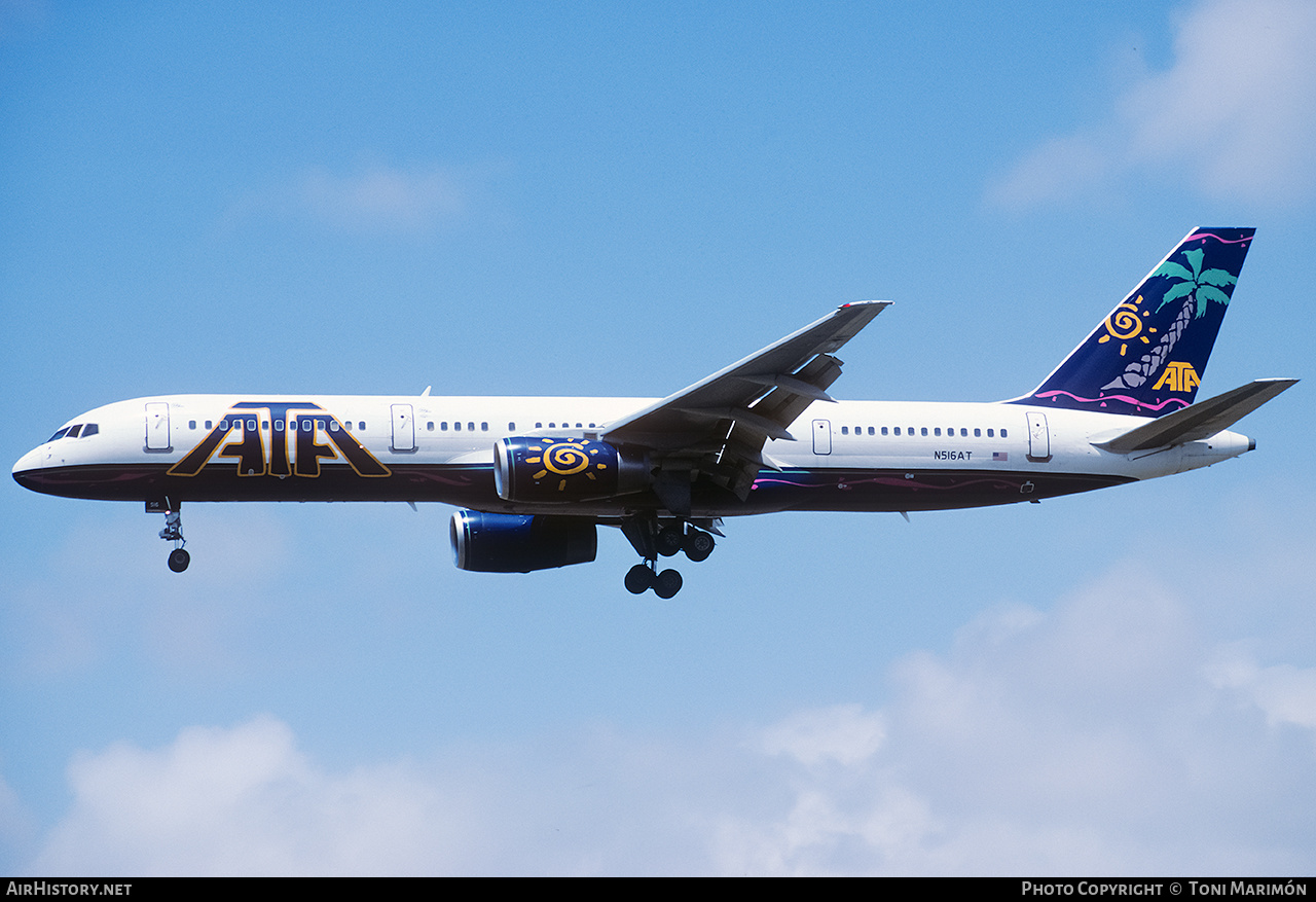 Aircraft Photo of N516AT | Boeing 757-23N | American Trans Air - ATA | AirHistory.net #238602