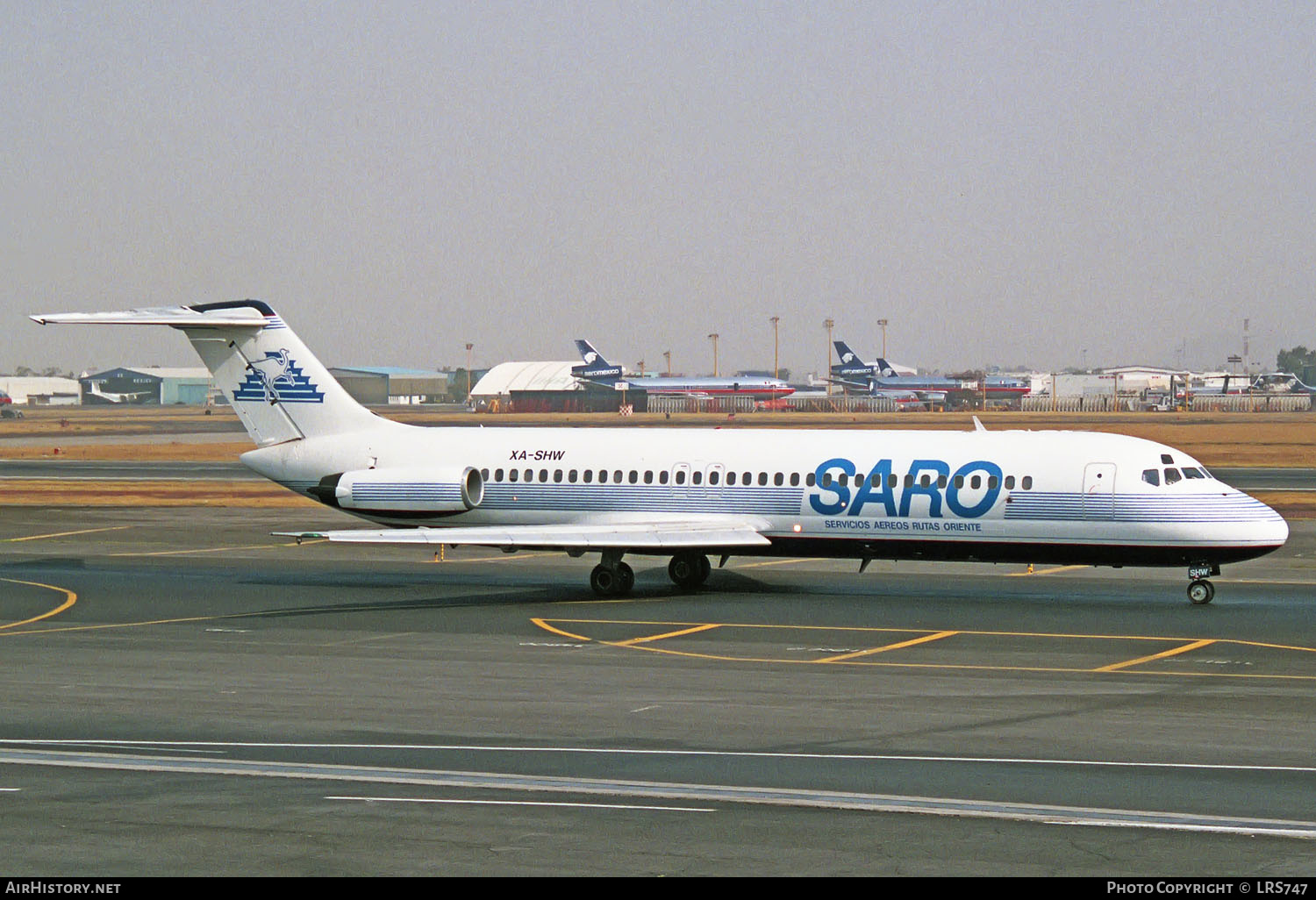 Aircraft Photo of XA-SHW | McDonnell Douglas DC-9-31 | SARO - Servicios Aéreos Rutas Oriente | AirHistory.net #238619