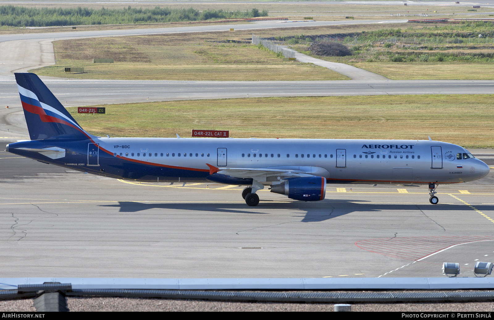 Aircraft Photo of VP-BDC | Airbus A321-211 | Aeroflot - Russian Airlines | AirHistory.net #238625