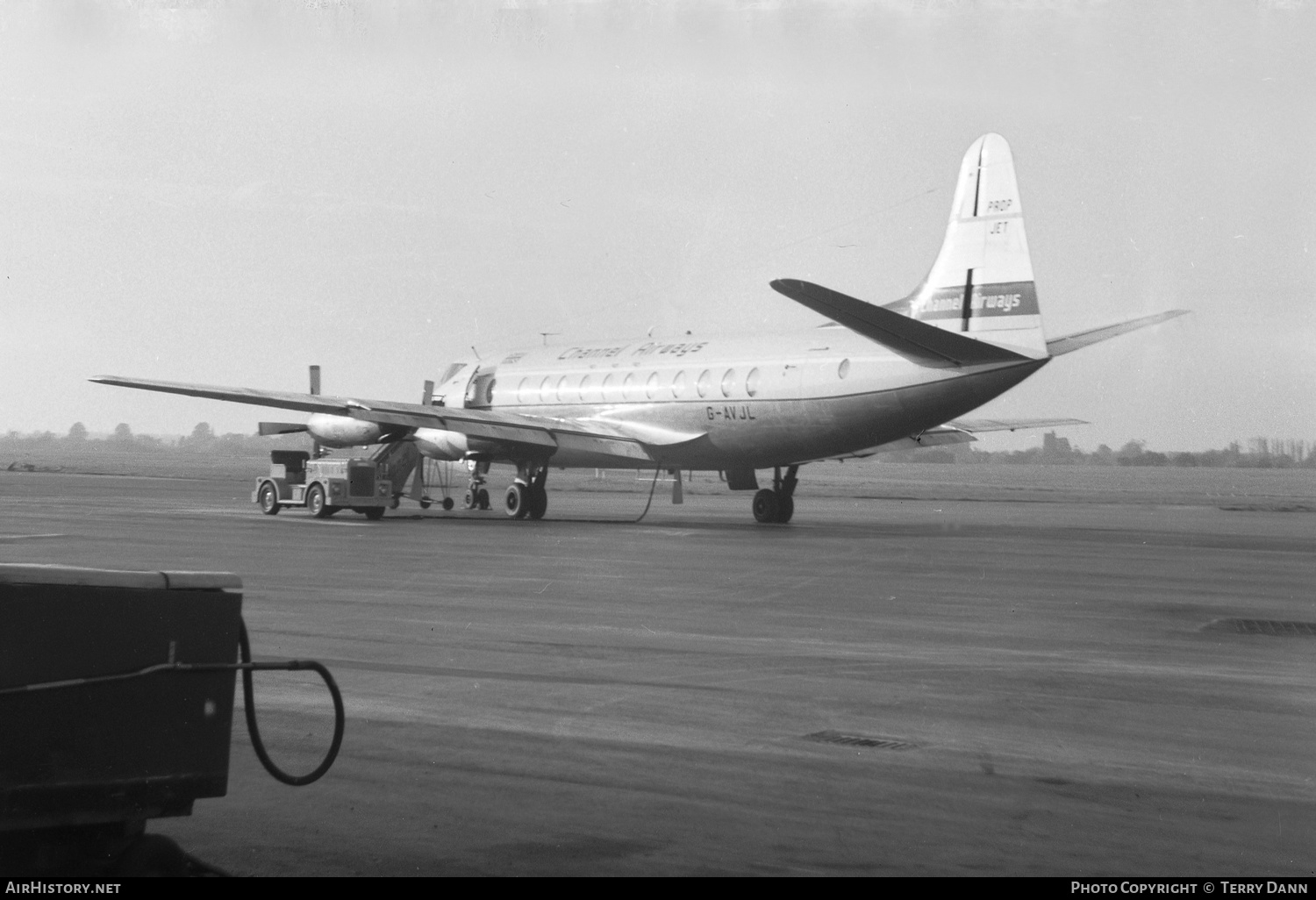 Aircraft Photo of G-AVJL | Vickers 812 Viscount | Channel Airways | AirHistory.net #238631