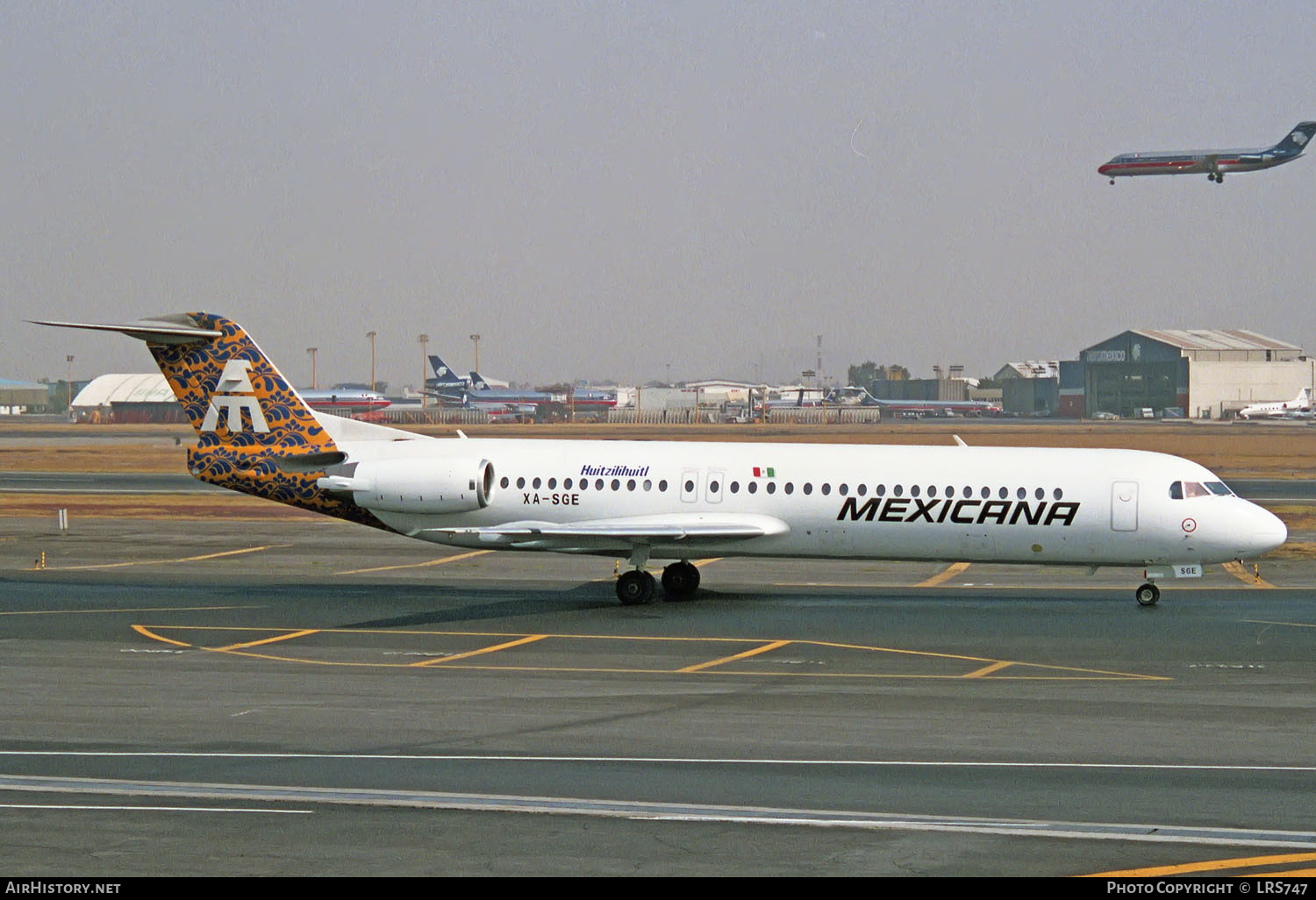 Aircraft Photo of XA-SGE | Fokker 100 (F28-0100) | Mexicana | AirHistory.net #238634