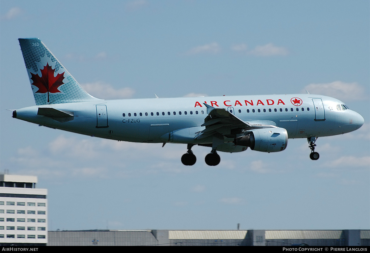 Aircraft Photo of C-FZUG | Airbus A319-114 | Air Canada | AirHistory.net #238638