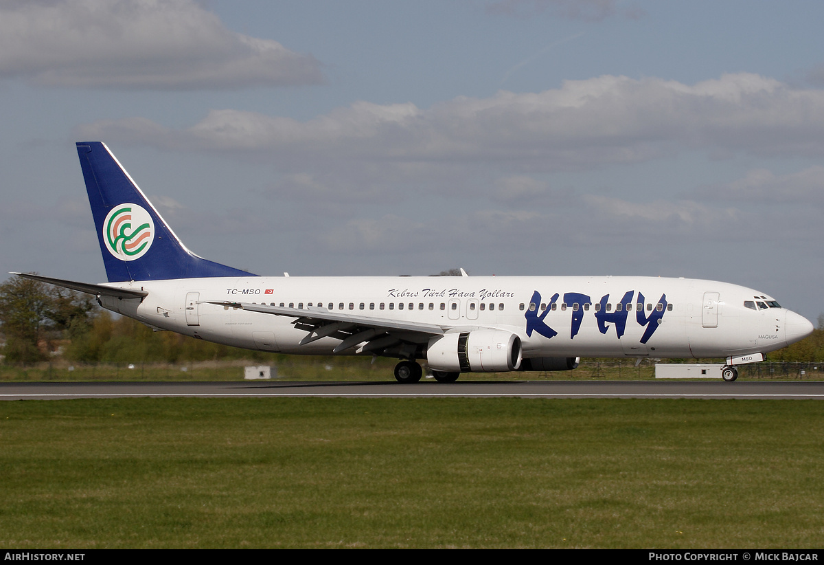 Aircraft Photo of TC-MSO | Boeing 737-8S3 | KTHY Kibris Türk Hava Yollari - Cyprus Turkish Airlines | AirHistory.net #238644