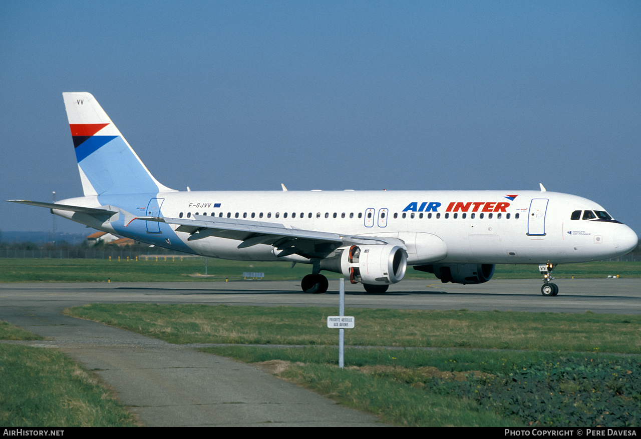 Aircraft Photo of F-GJVV | Airbus A320-212 | Air Inter | AirHistory.net #238649