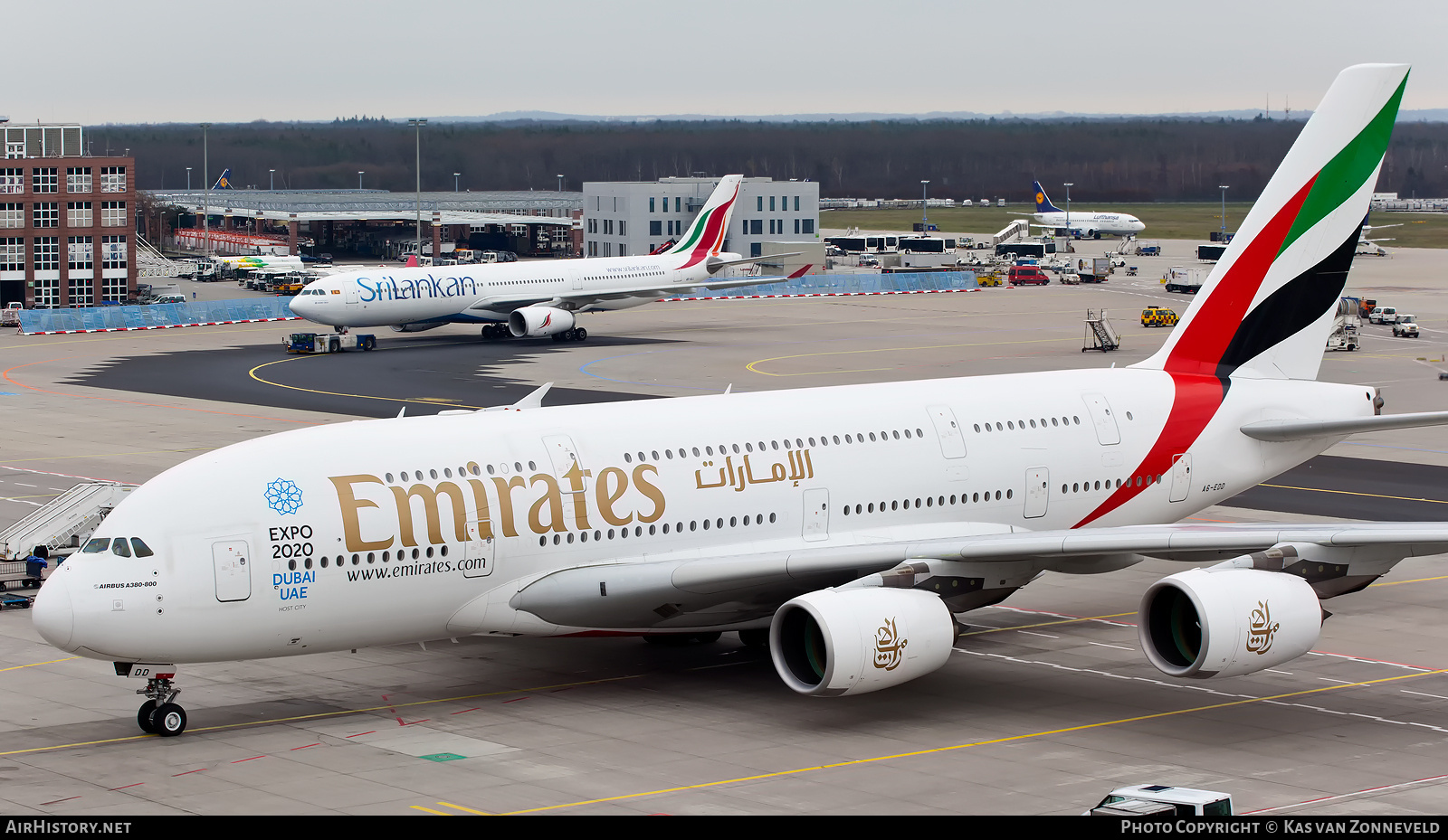 Aircraft Photo of A6-EDD | Airbus A380-861 | Emirates | AirHistory.net #238657