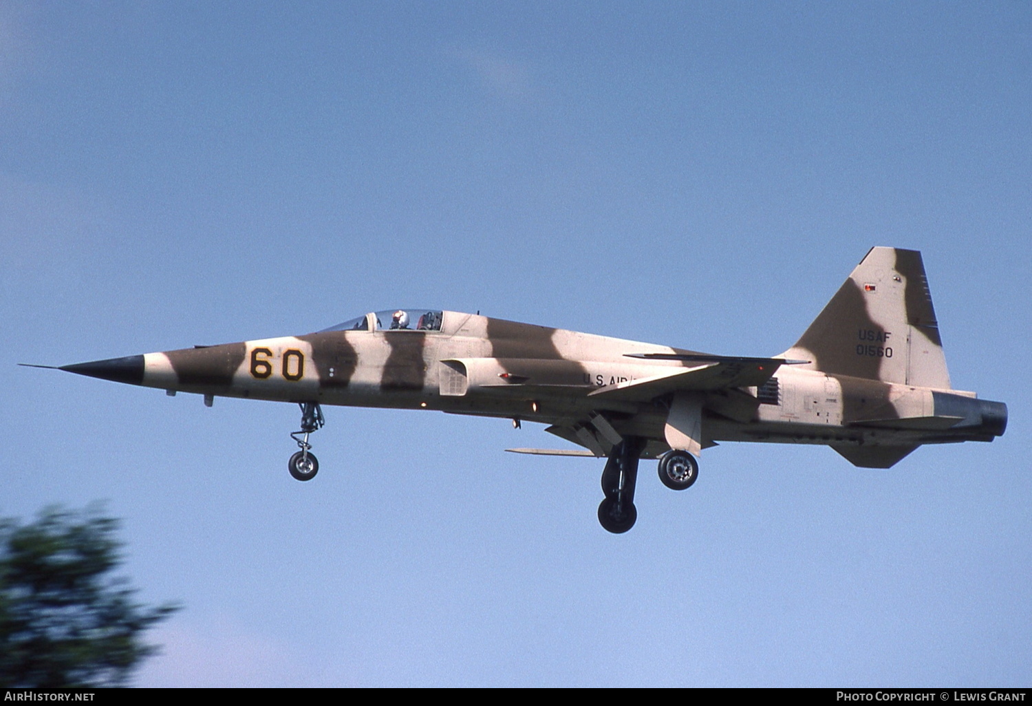 Aircraft Photo of 74-1560 / 01560 | Northrop F-5E Tiger II | USA - Air Force | AirHistory.net #238668