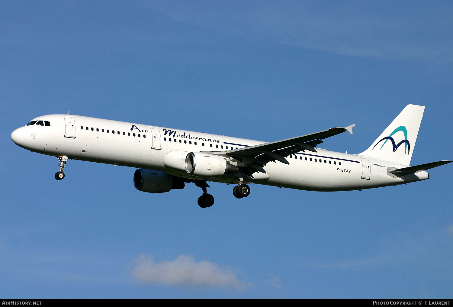 Aircraft Photo of F-GYAZ | Airbus A321-111 | Air Méditerranée | AirHistory.net #238675