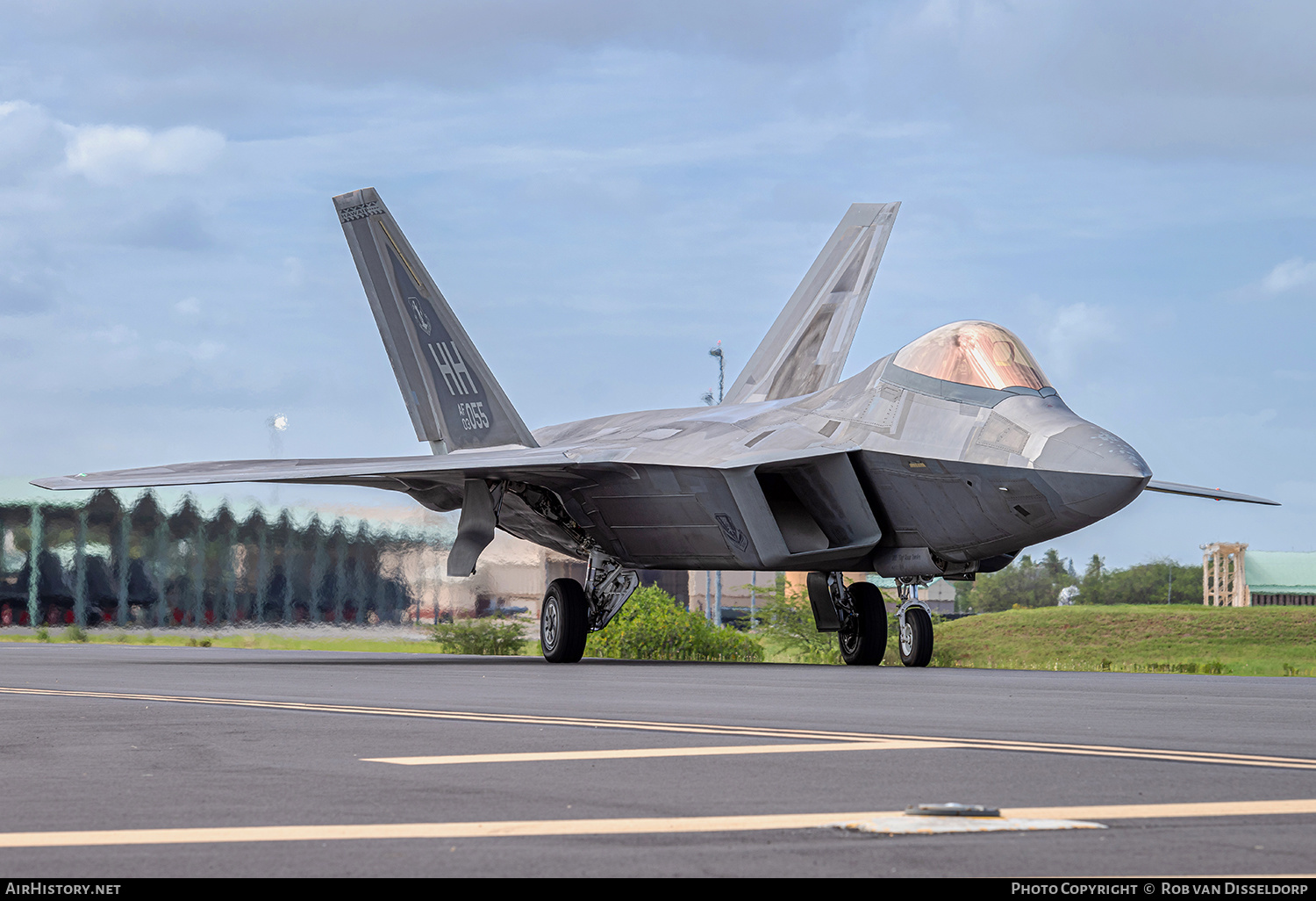 Aircraft Photo of 03-4055 | Lockheed Martin F-22A Raptor | USA - Air Force | AirHistory.net #238704